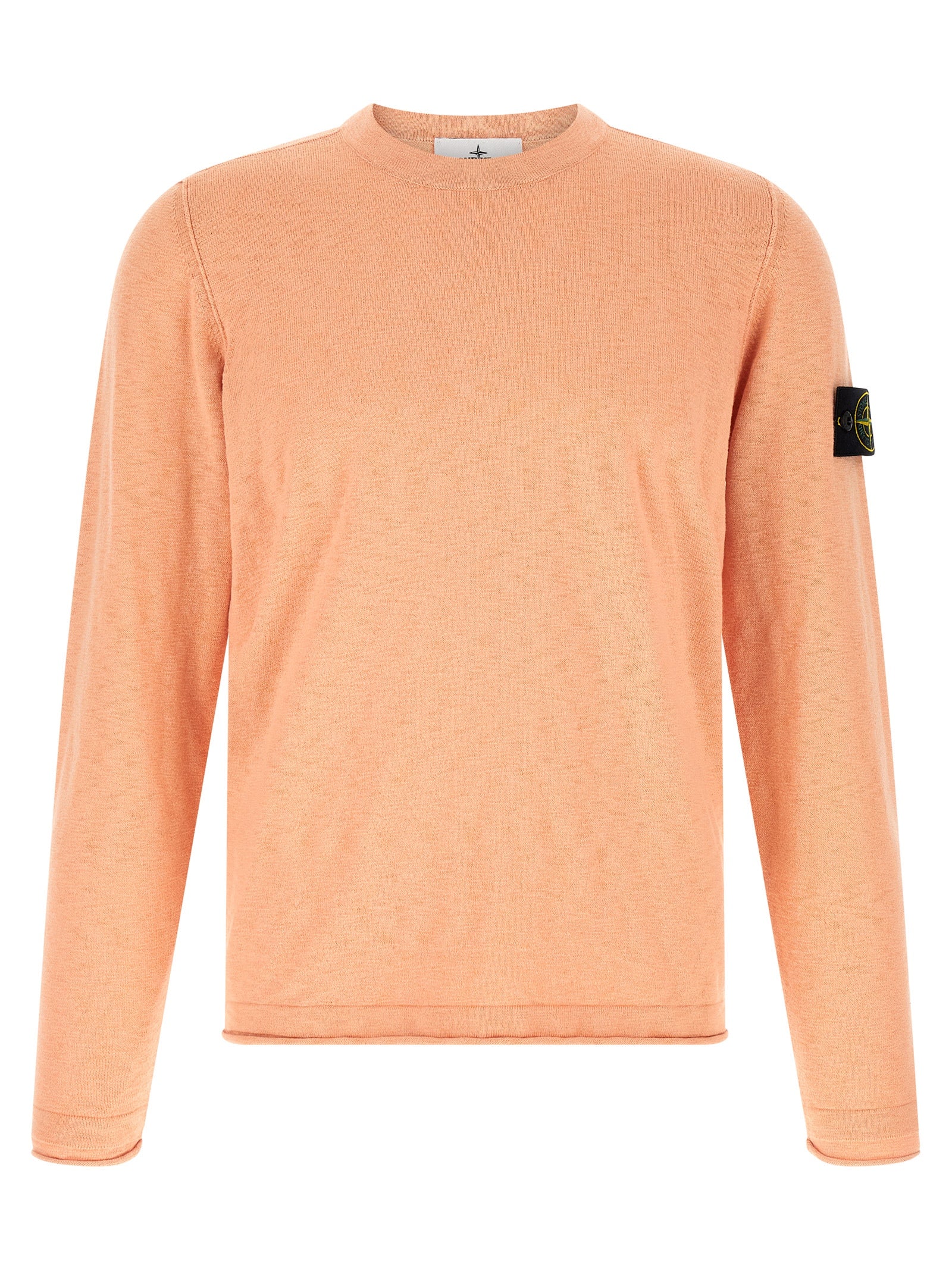 Stone Island Pink Cotton Nylon Cardigan