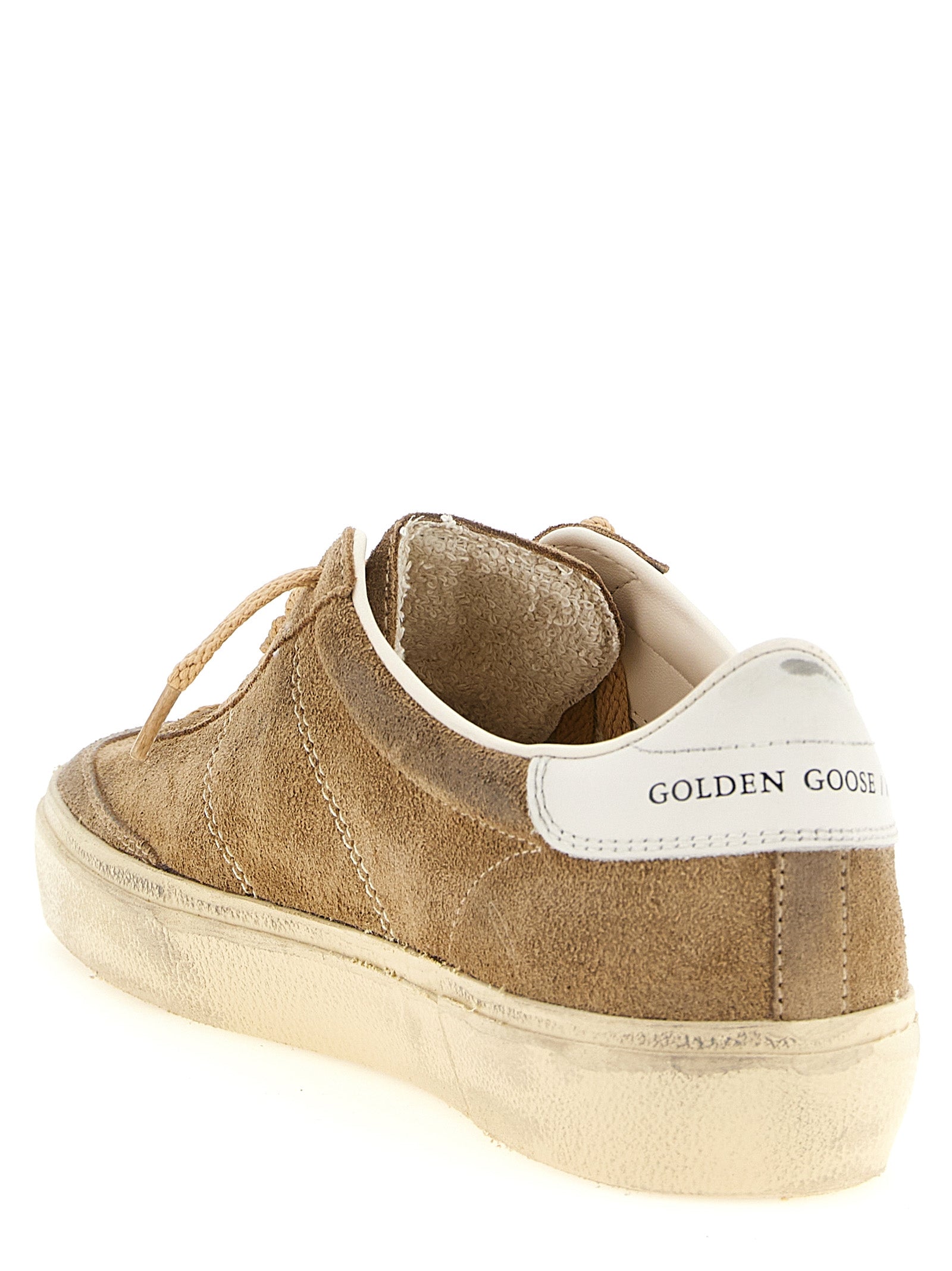 Golden Goose Brown Soul Star Low Top Sneakers Leather