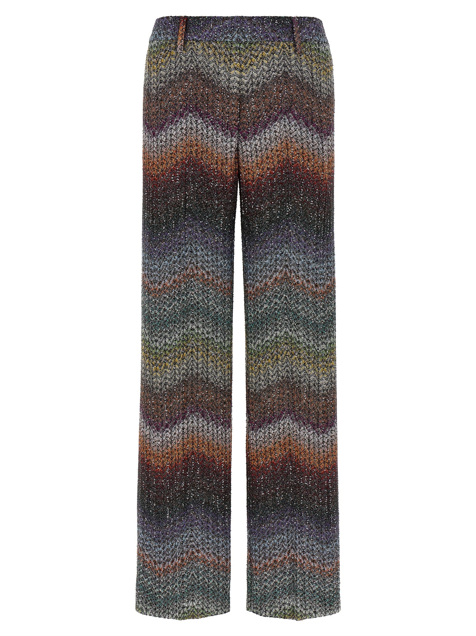 Missoni Multicolor Viscose Nylon Casual Pants