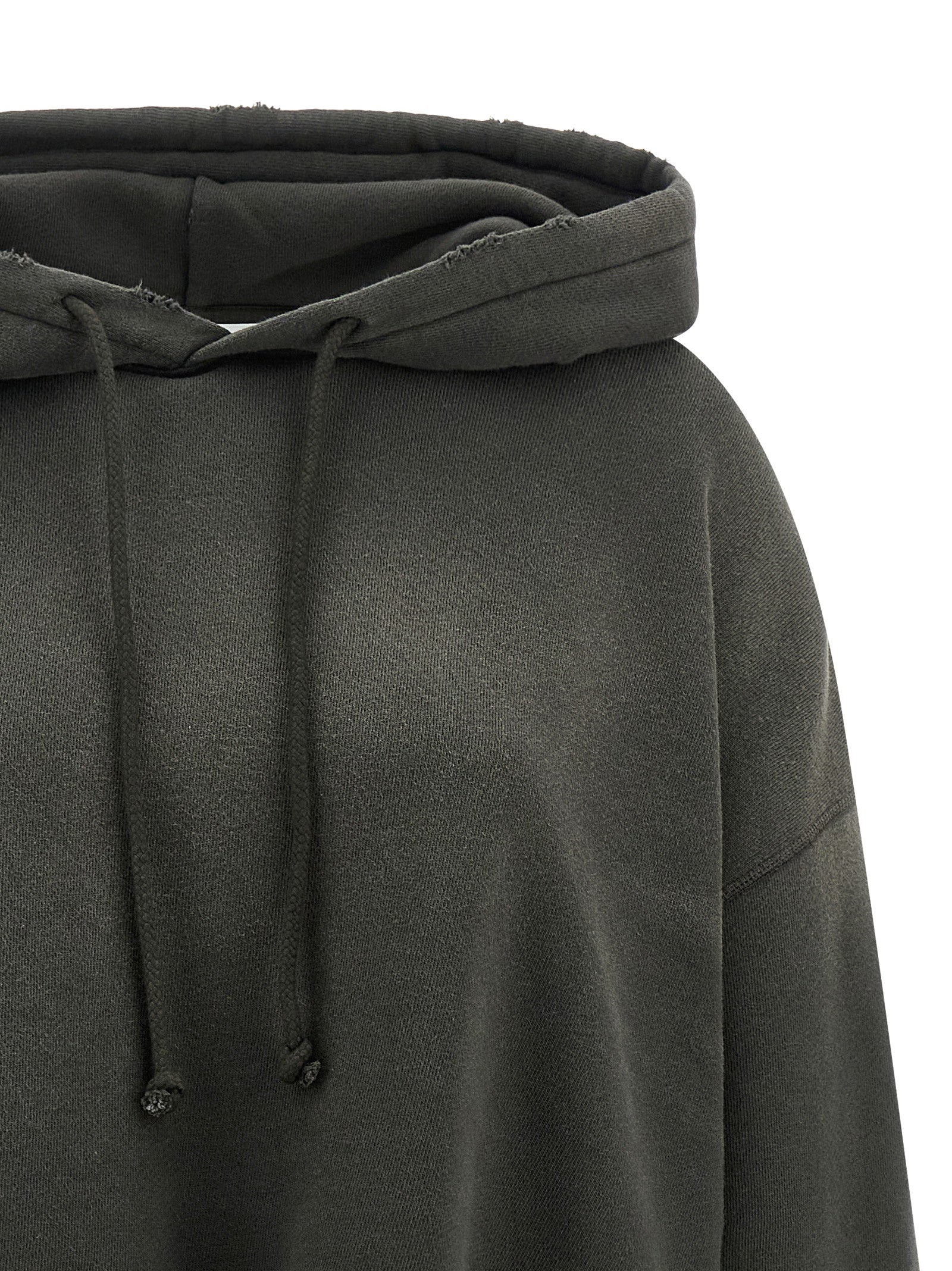 Sweat à capuche Golden Goose en coton gris