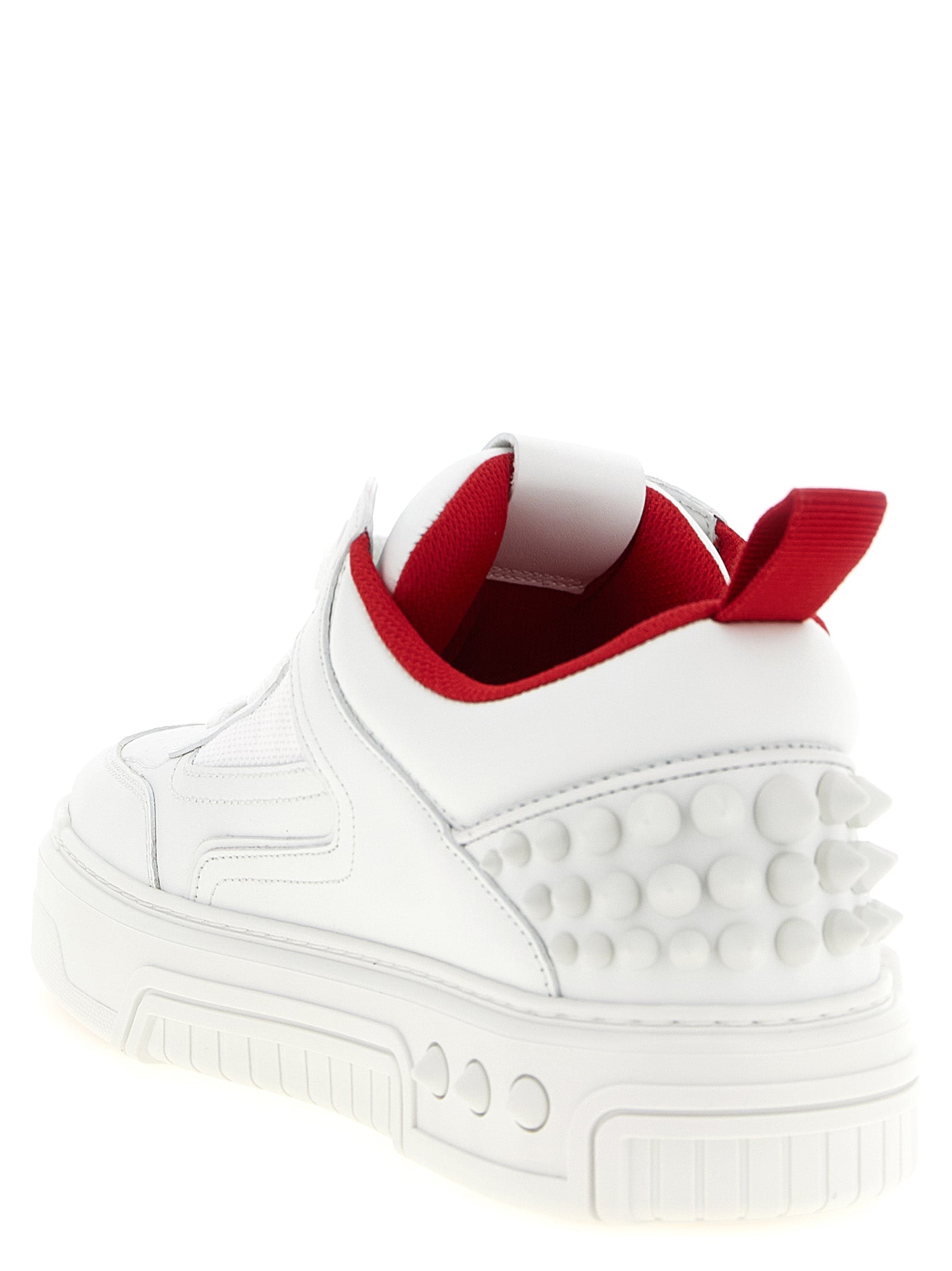 Christian Louboutin White Astroloubi 2 Leather Sneakers