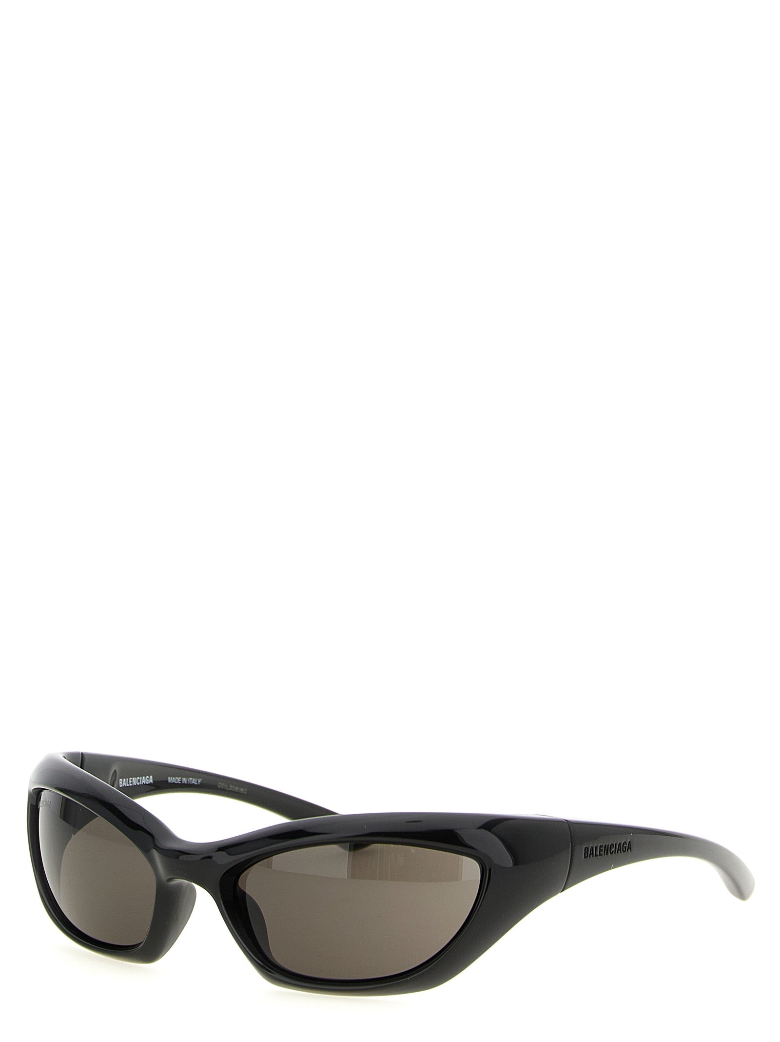 Balenciaga Black Racer Nylon Sunglasses