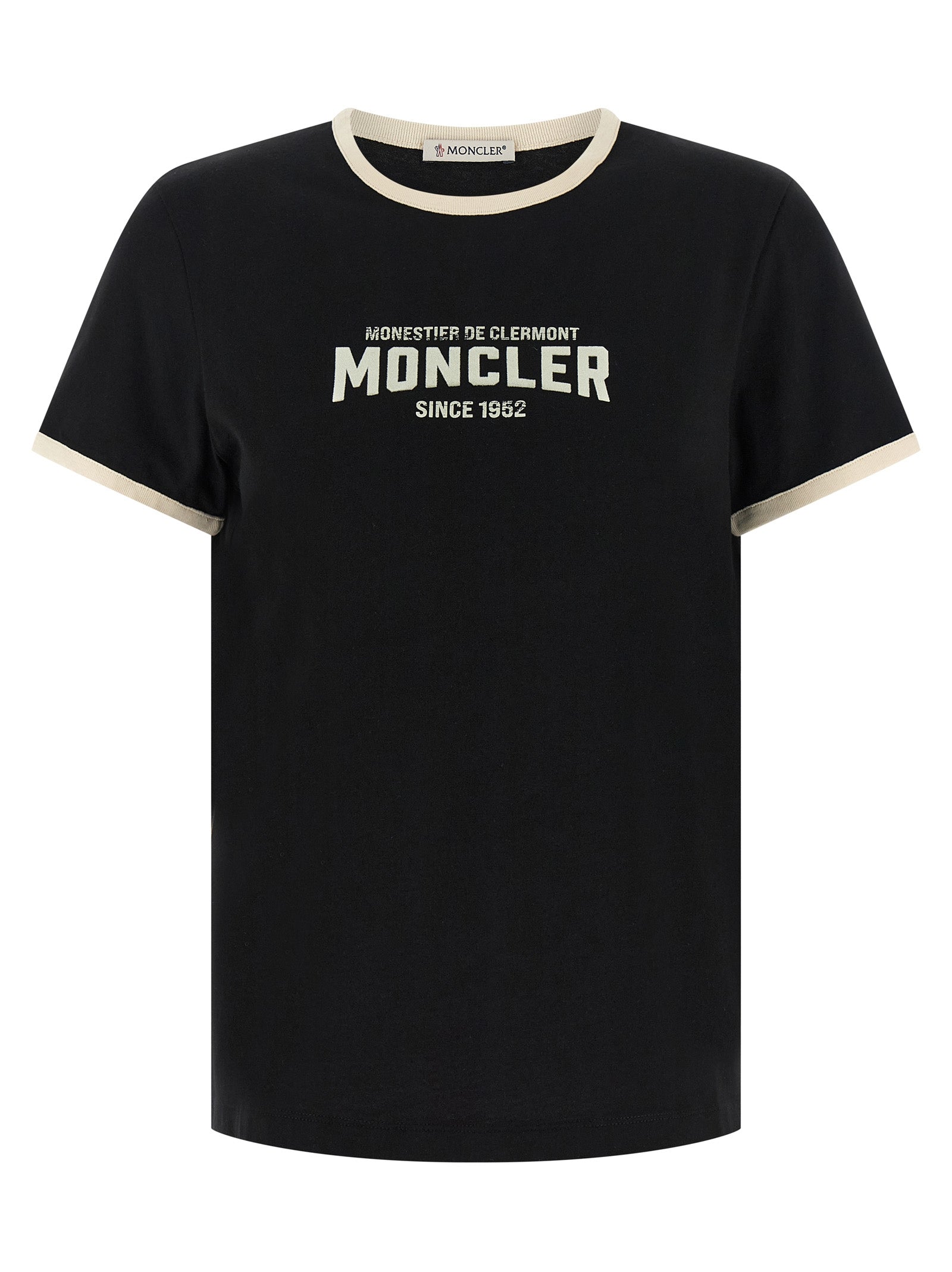 T-shirt Moncler en coton noir