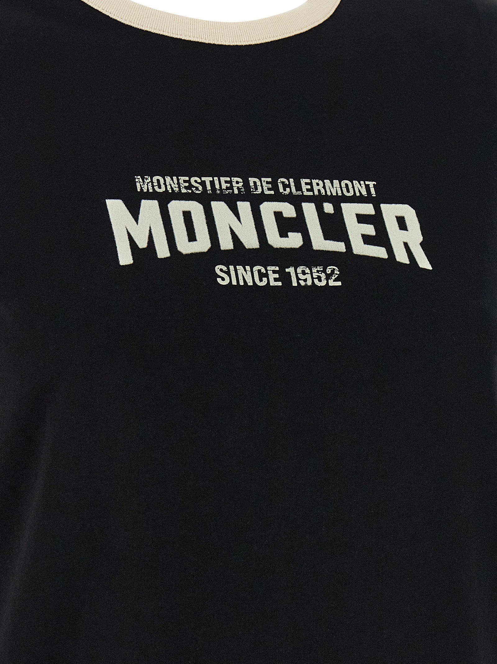 T-shirt Moncler en coton noir