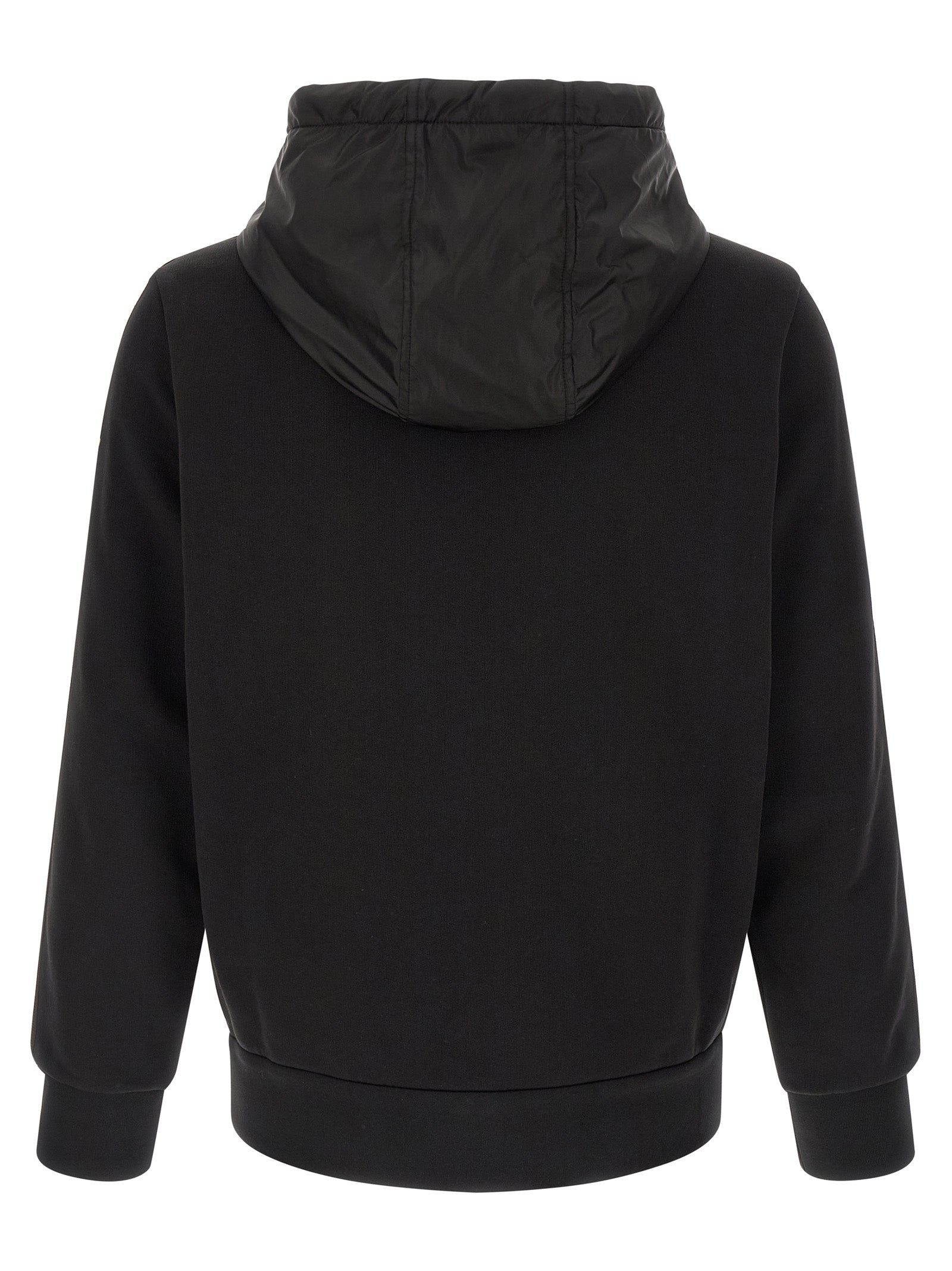 Moncler Black Nylon Sweatshirt