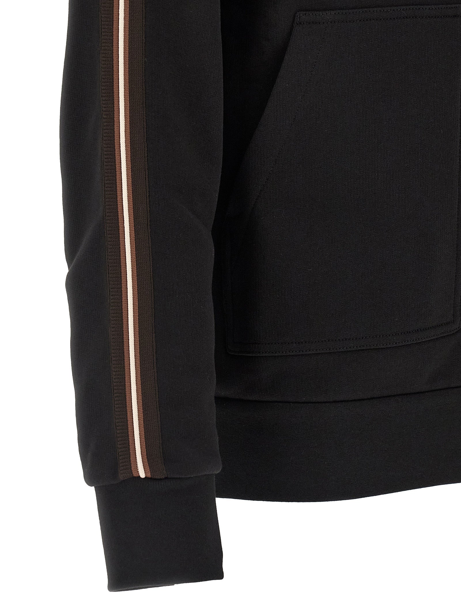 Moncler Black Nylon Sweatshirt