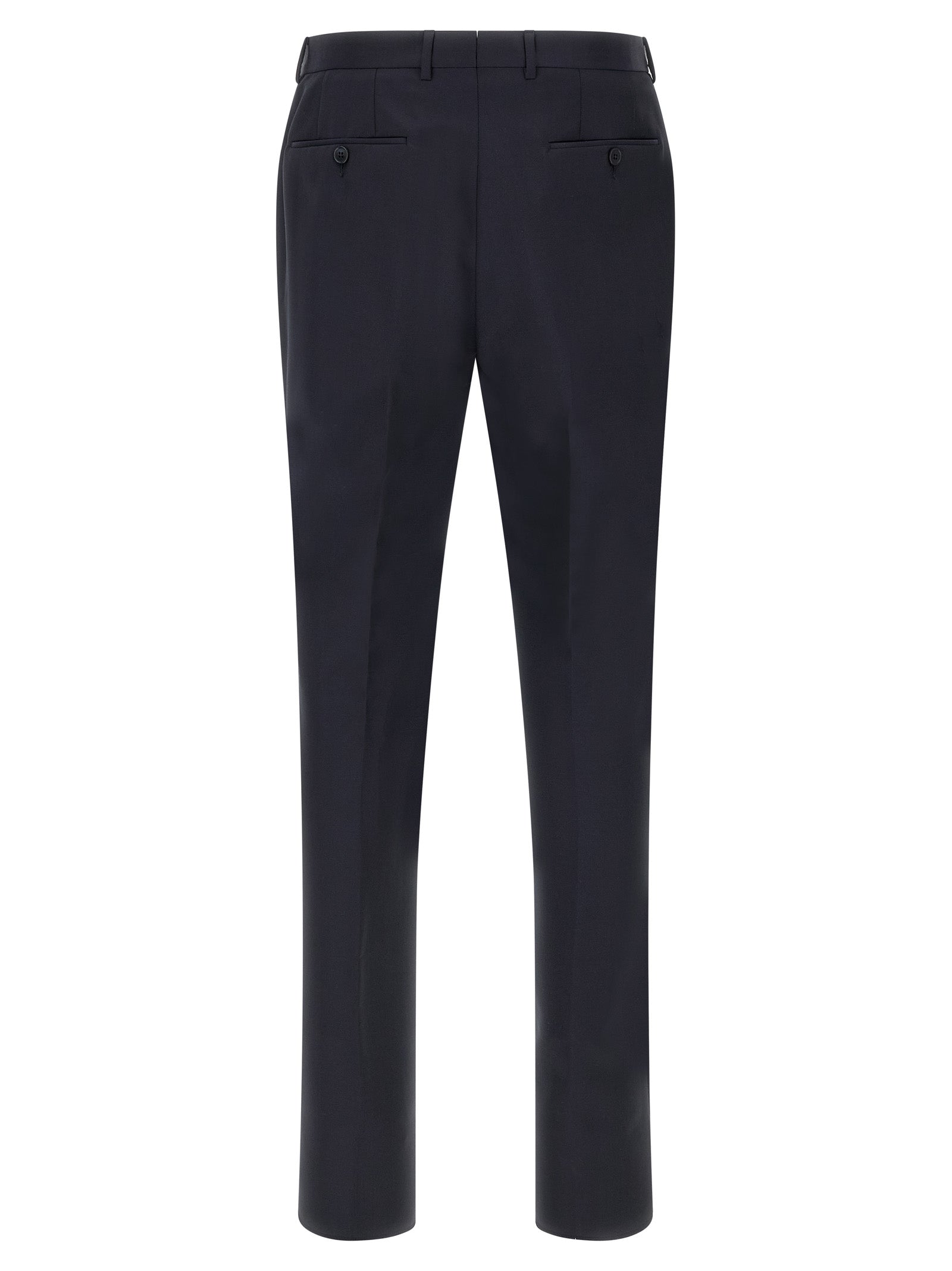 Zegna Blue Wool Mohair Two-Piece Suit