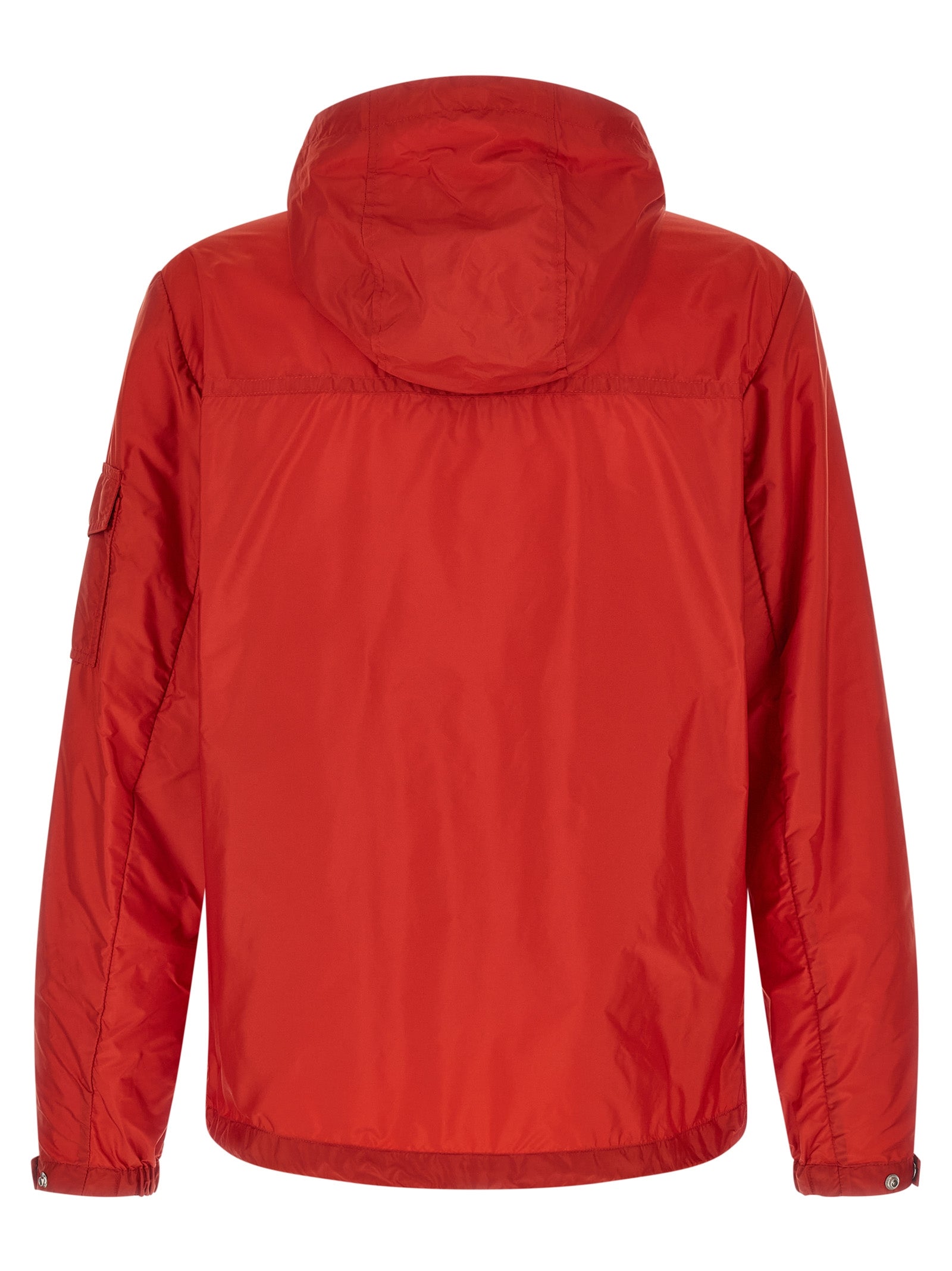 Moncler Red Etiache Nylon Shell Jacket