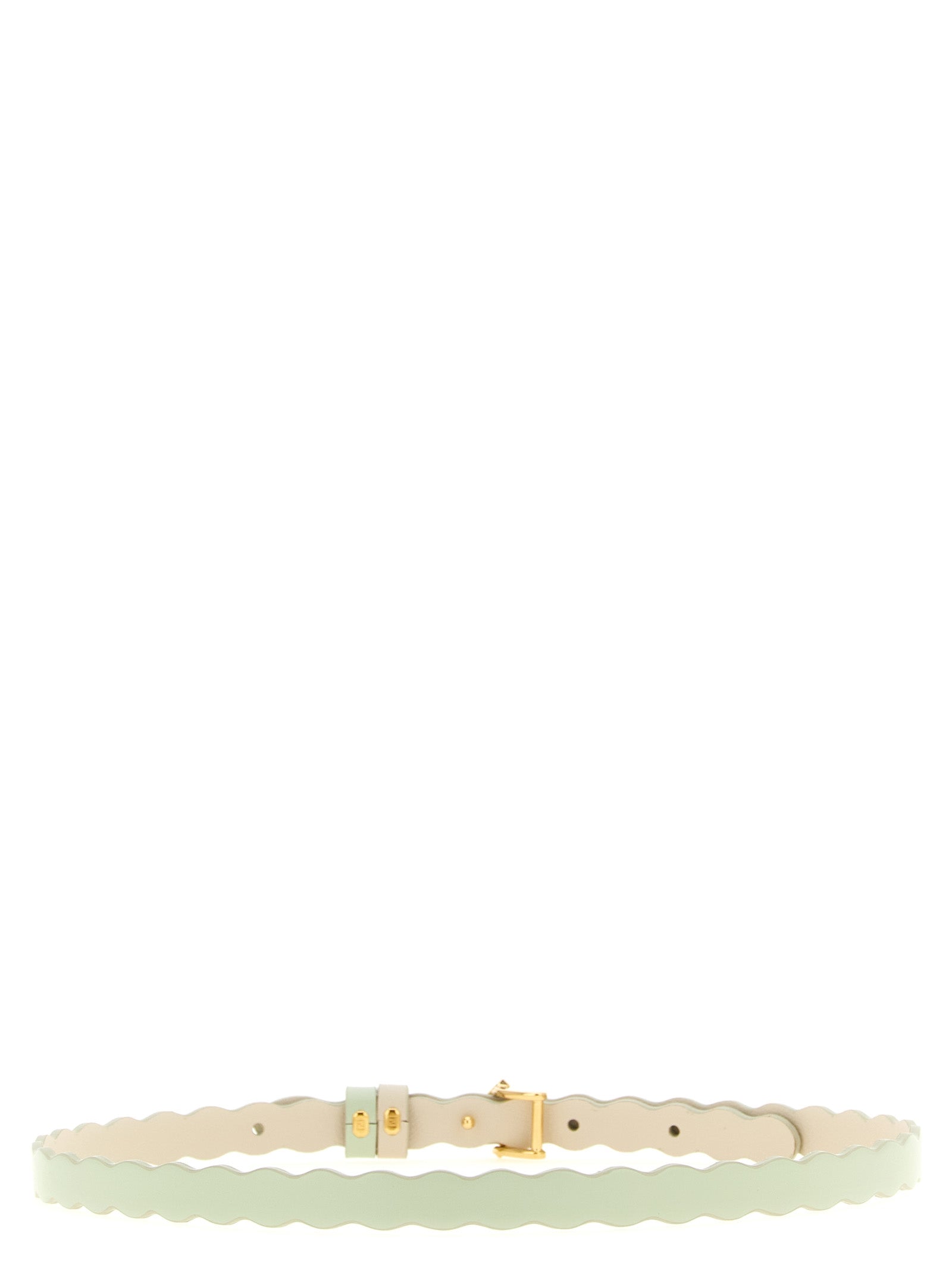 Fendi Multicolor Reversible Leather Belt