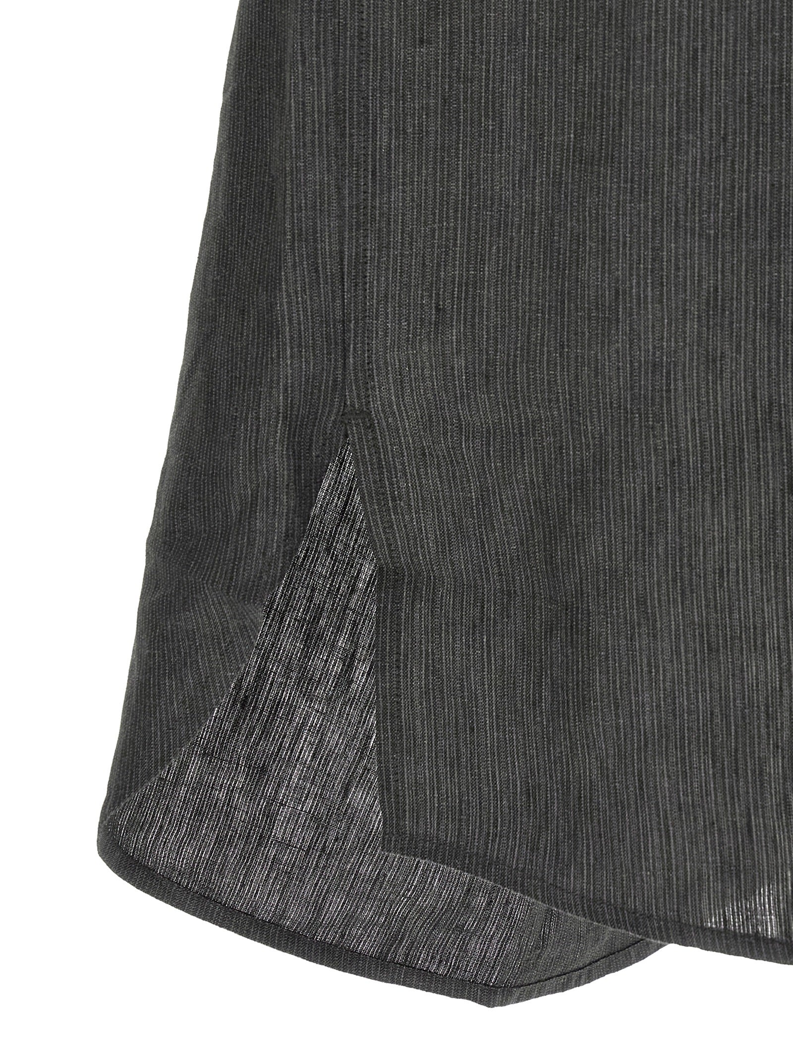 Jacquemus Gray La Chemise Pastro Linen Blouse