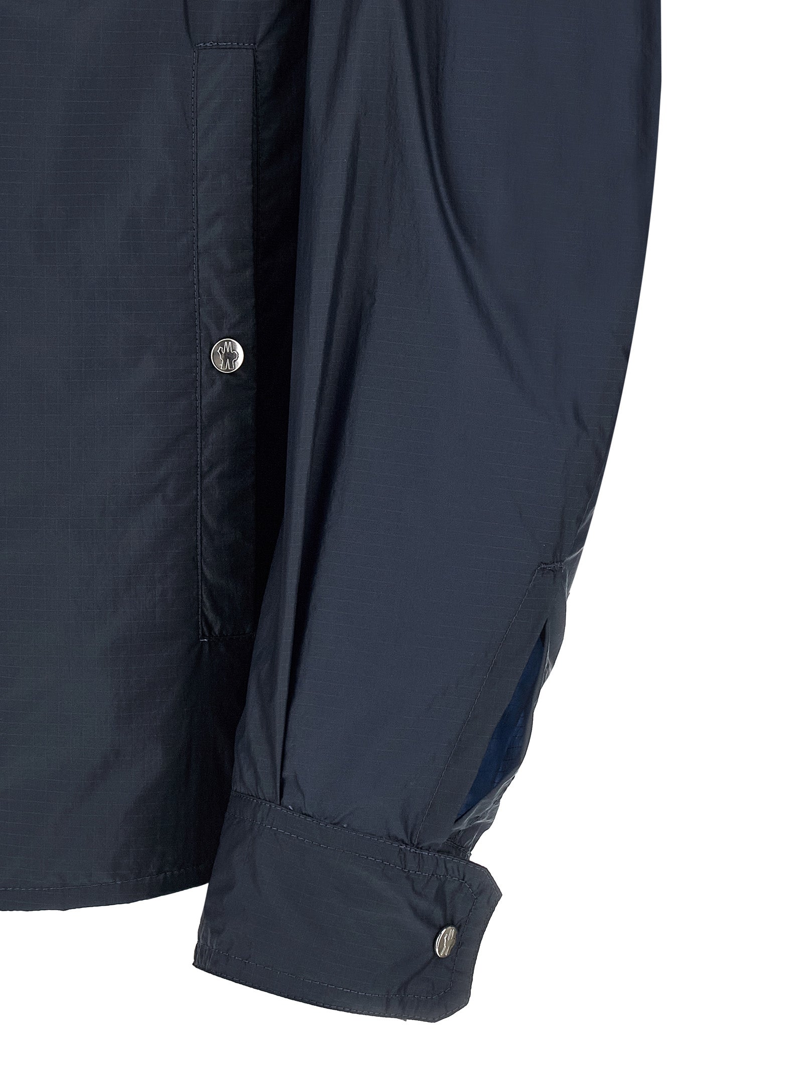 Moncler Blue Nylon Blouse