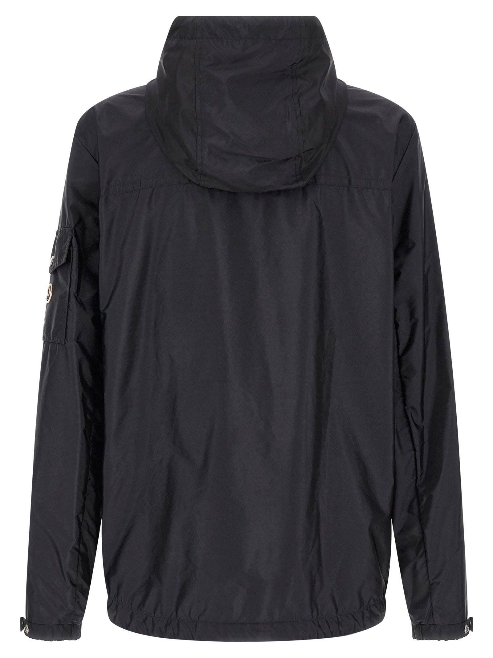 Moncler Blue Mornay Nylon Shell Jacket