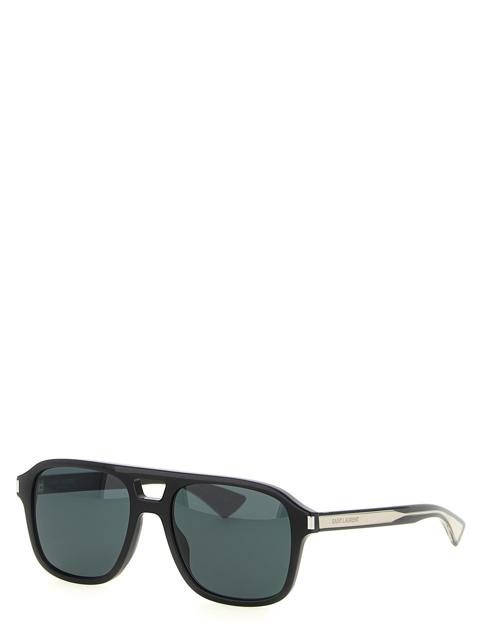 Lunettes de soleil Saint Laurent noires en acétate