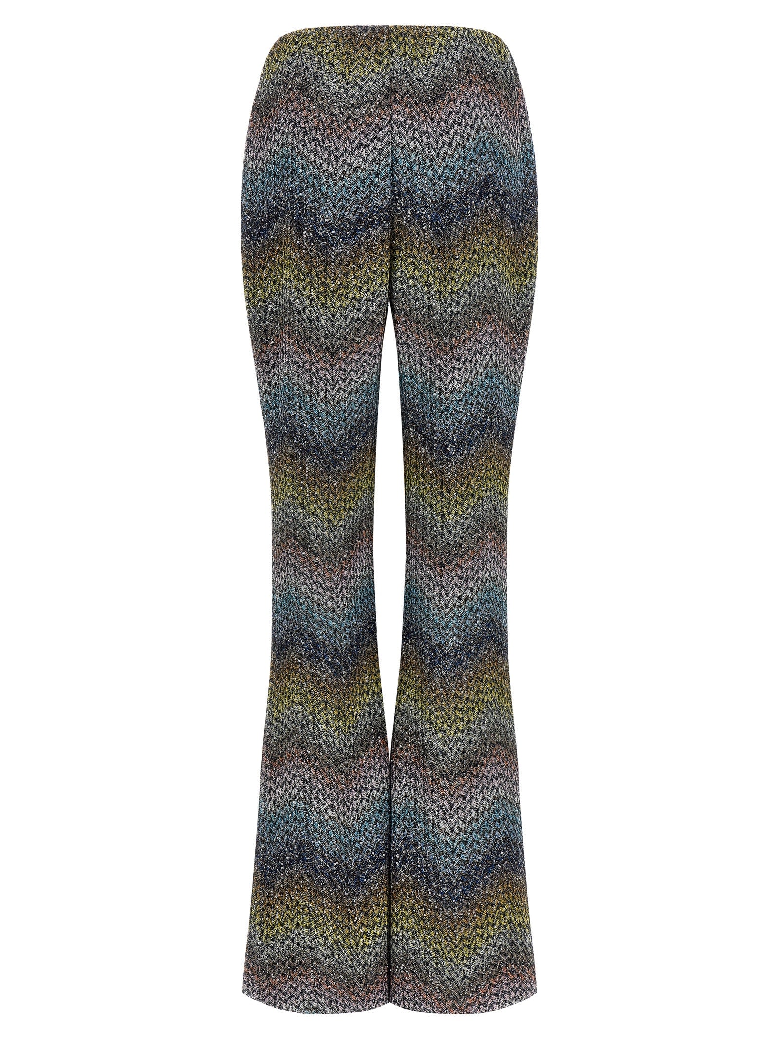 MISSONI Multicolor Viscose Flared Pants