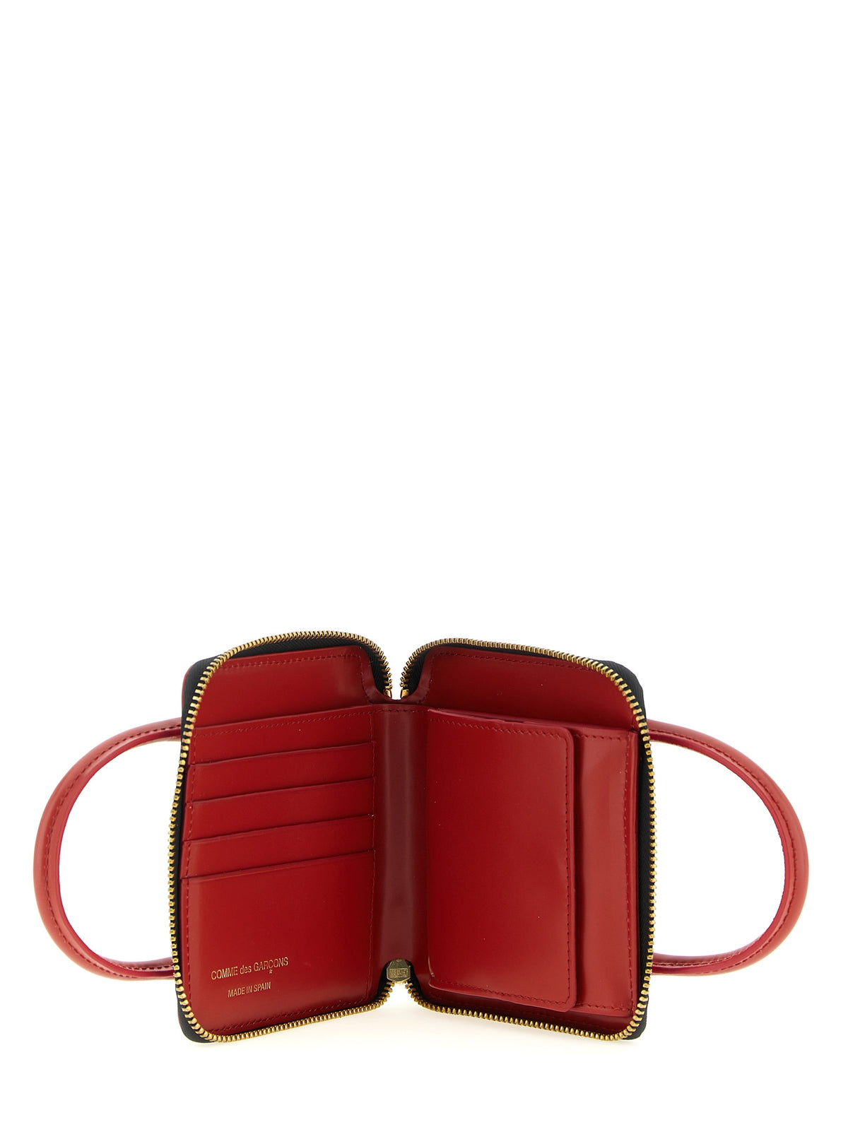 Porte-cartes Comme Des Garçons en cuir de vachette multicolore