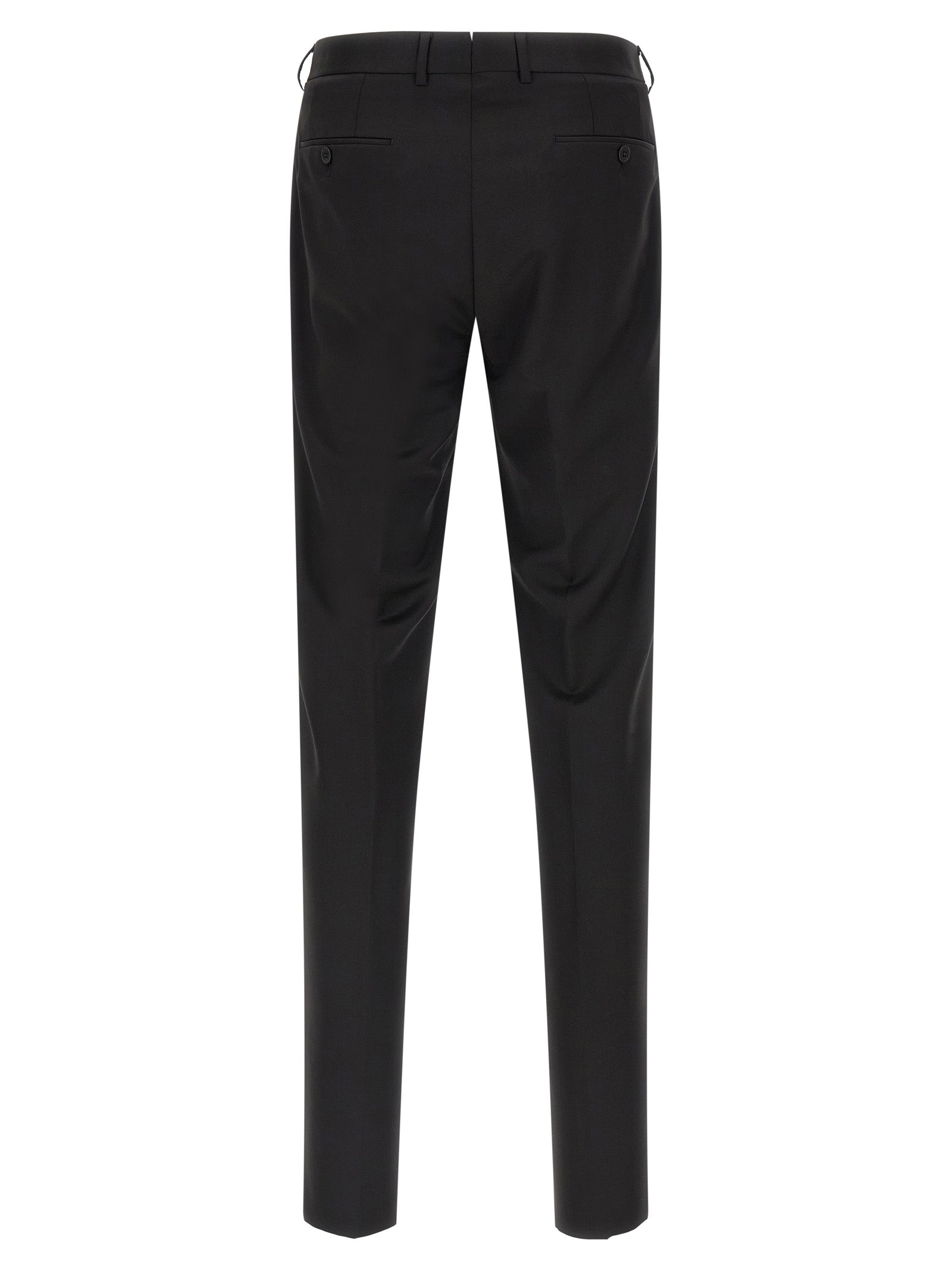 ZEGNA Black Wool Mohair Blazer