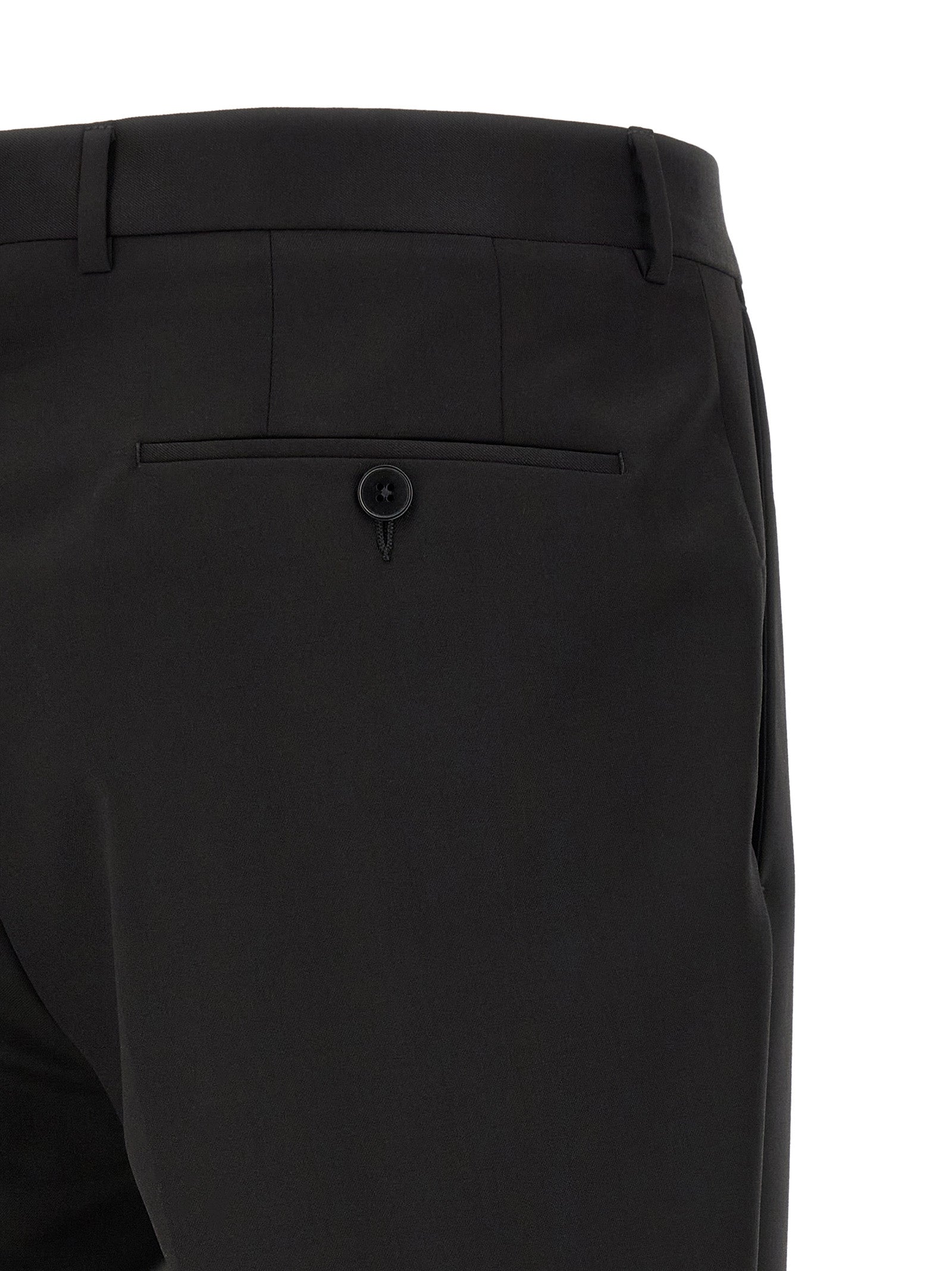 ZEGNA Black Wool Mohair Blazer