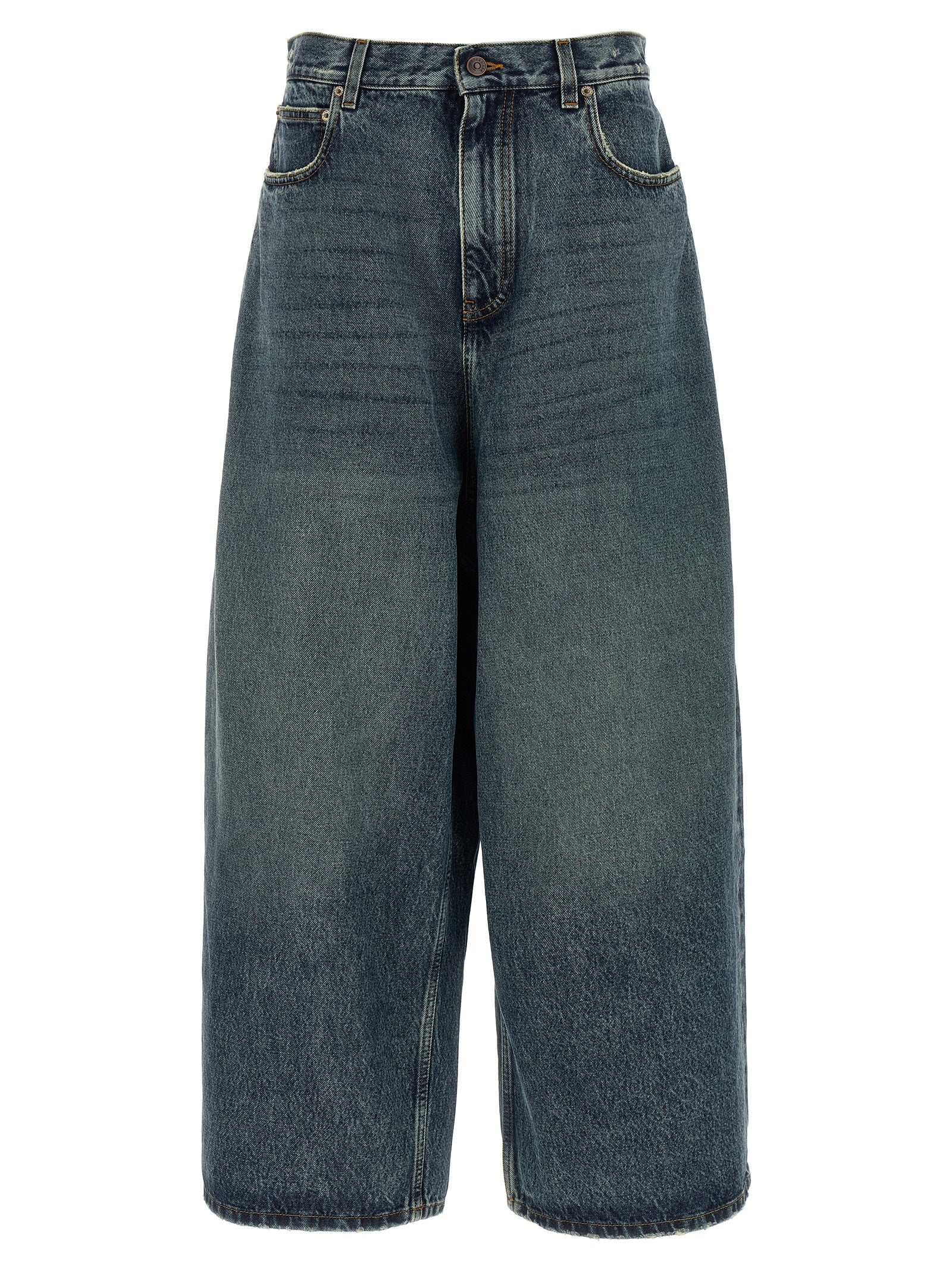 Balenciaga Blue Stone-Washed Cotton Jeans