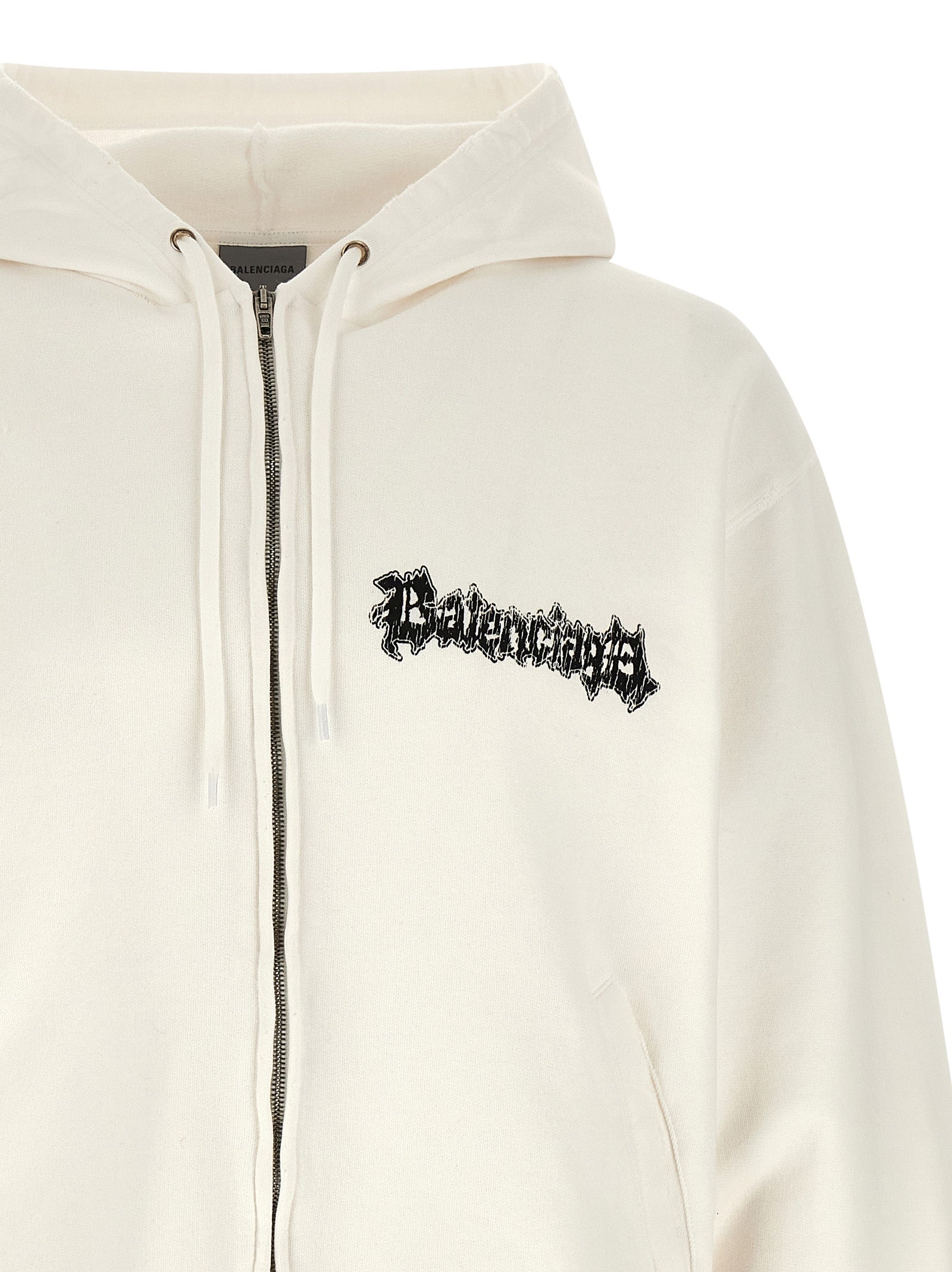 Balenciaga Sweatshirt aus weißer Baumwolle