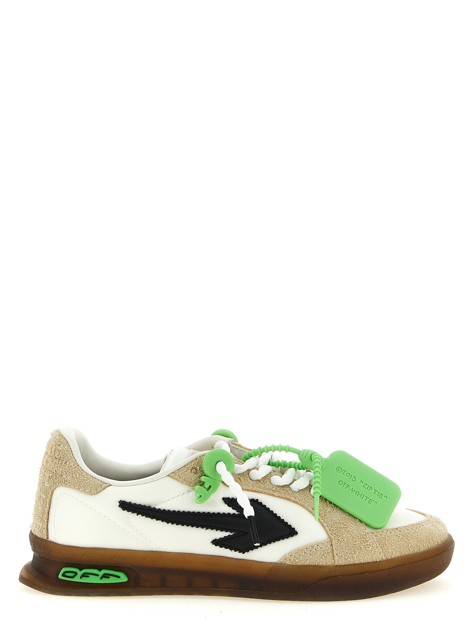 Off-White Multicolor End Of Play Nylon Leather Sneakers