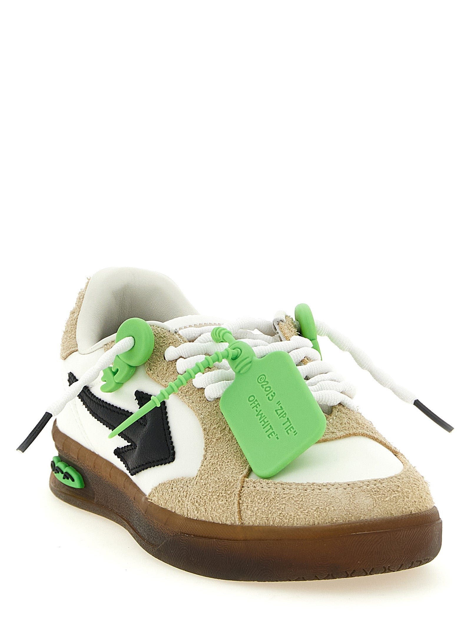 Off-White Multicolor End Of Play Nylon Leather Sneakers