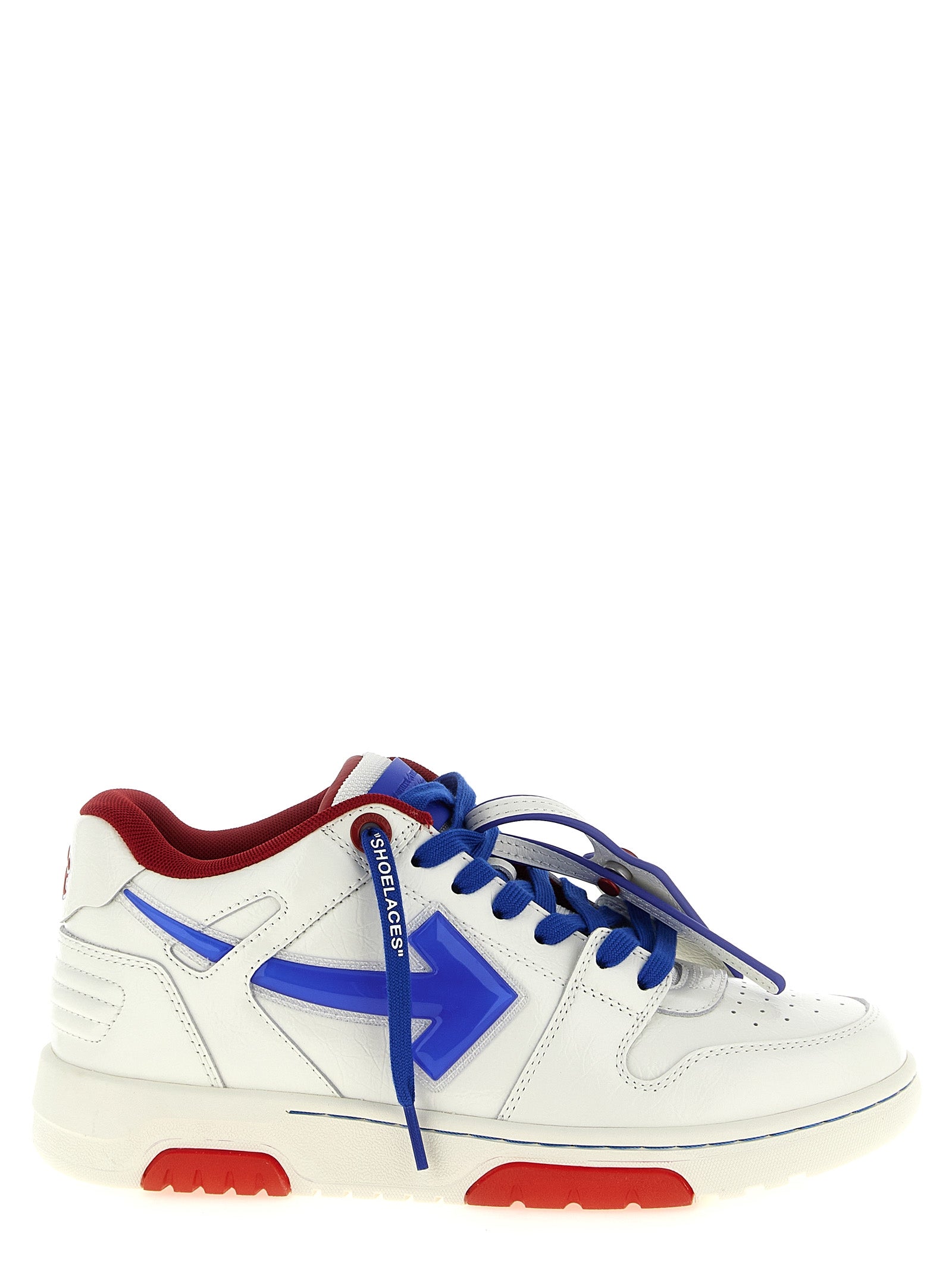 Off-White Blue Out Of Office Bubble Arrow Leather Sneakers