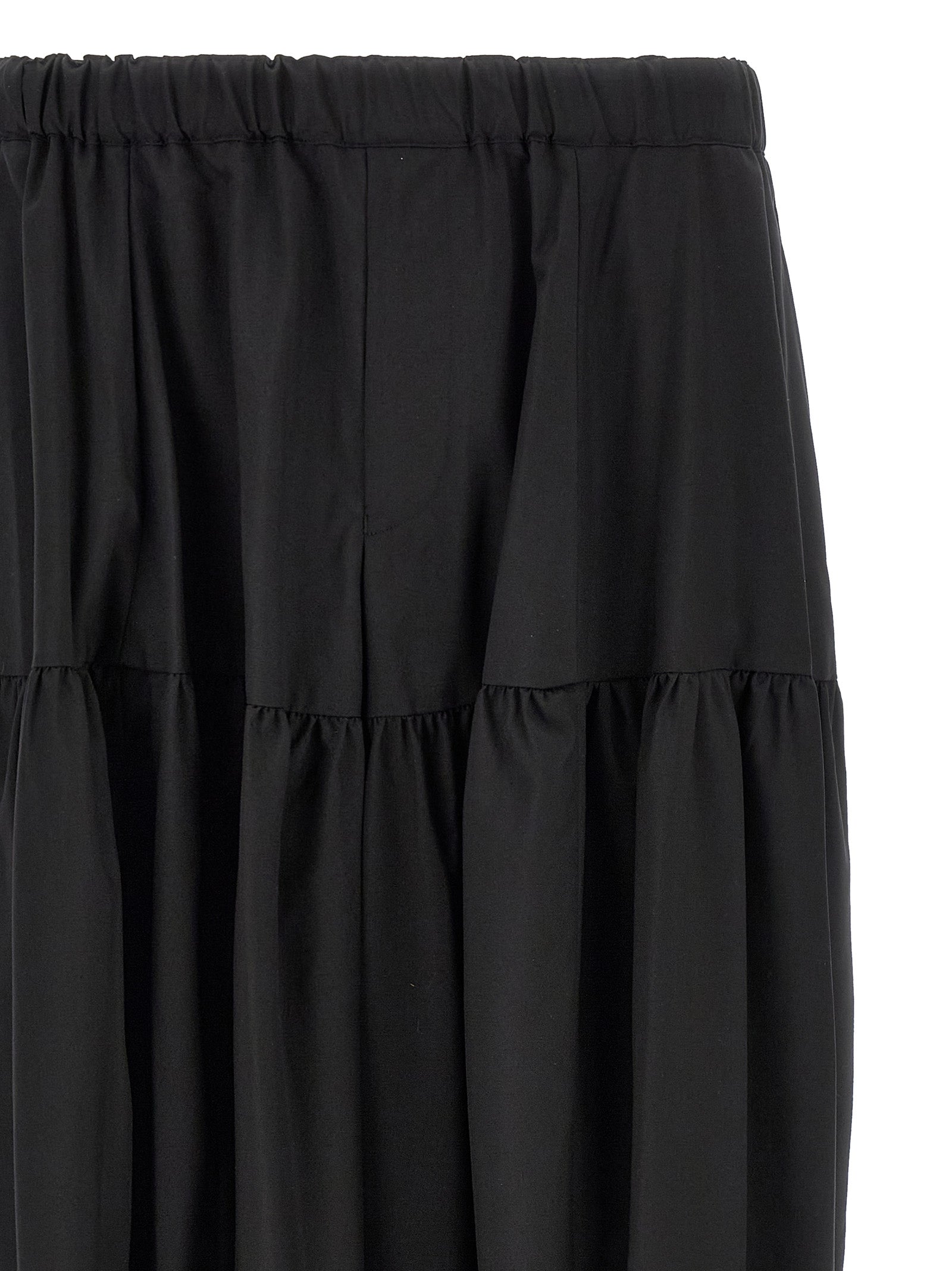 Pantalon décontracté noir en polyester Comme des Garçons