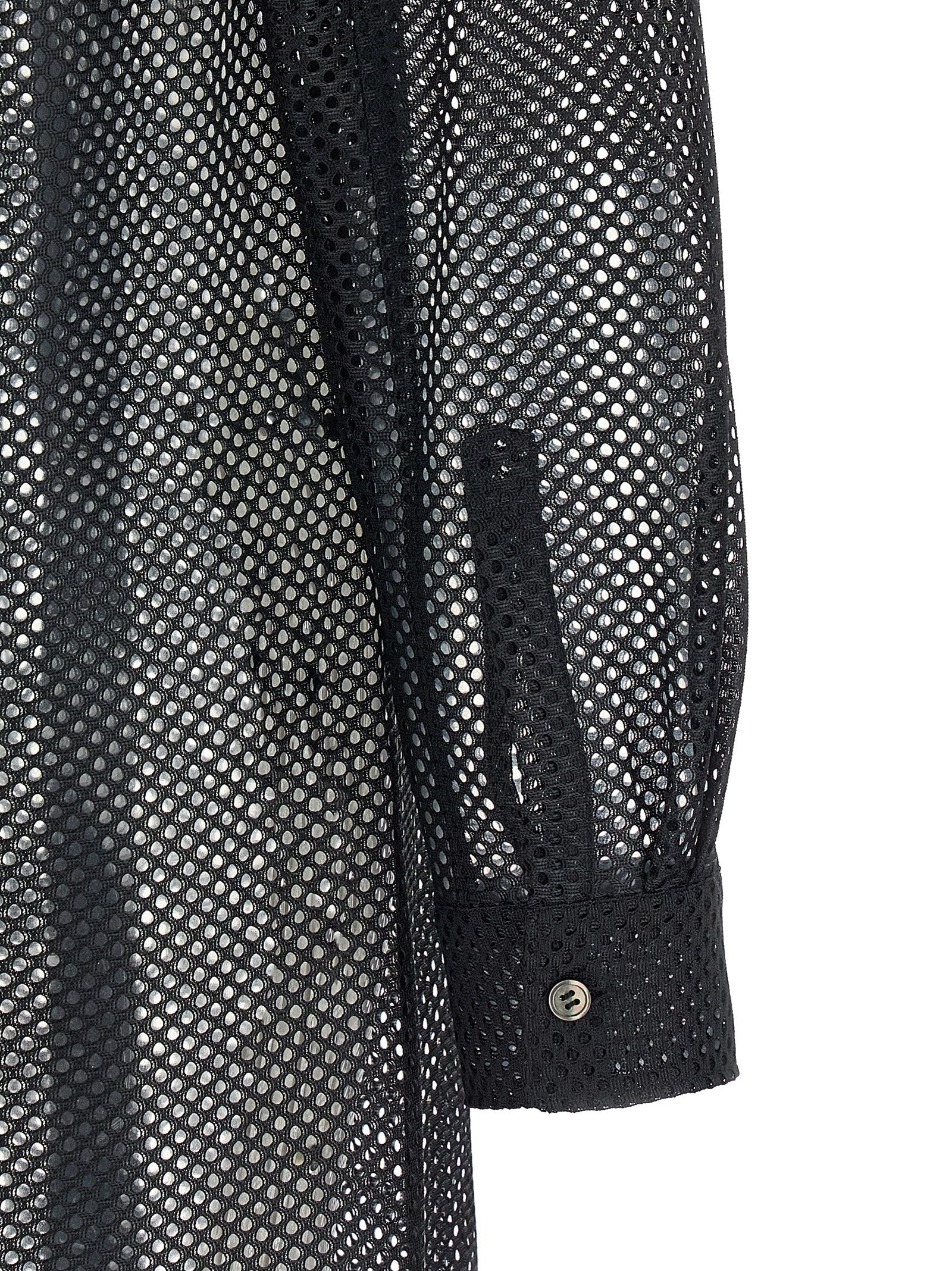 Black Polyester Blouse