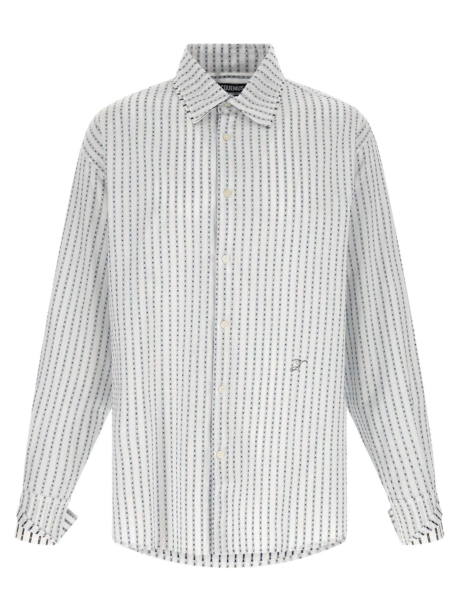 Jacquemus Multicolor La Chemise Letro Cotton Blouse