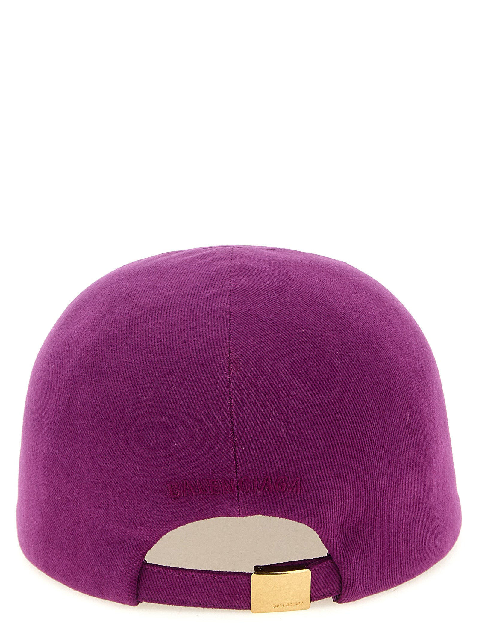 Balenciaga Purple Cotton Baseball Hat