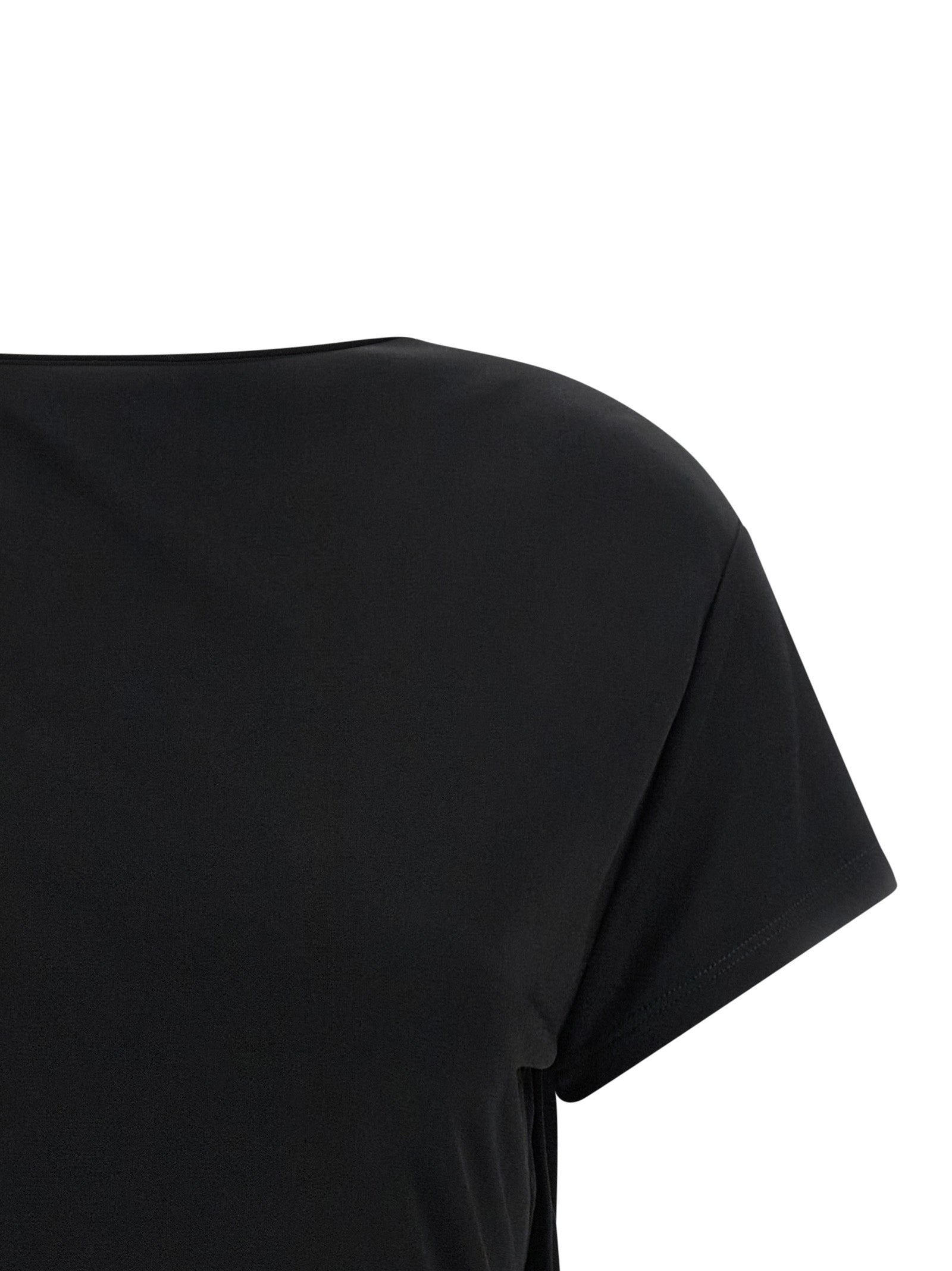 Jacquemus Black Le Haut Mistral Viscose T-Shirt