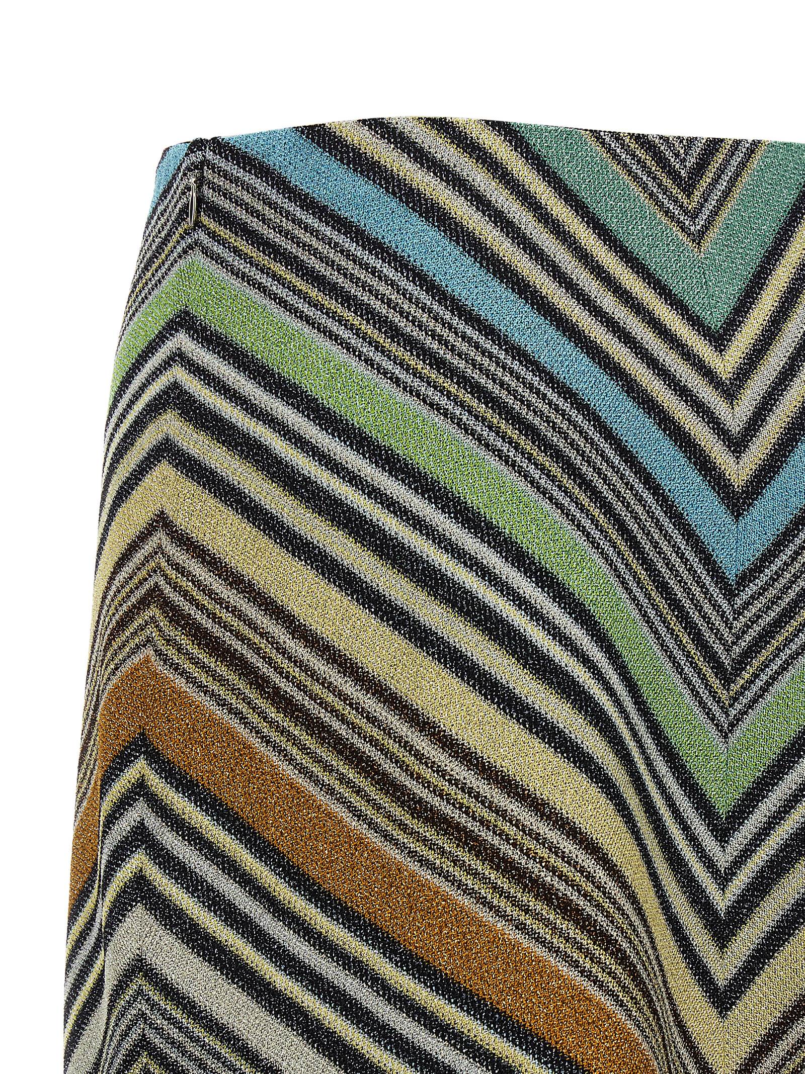 Missoni Mehrfarbiger Viskose-Maxirock