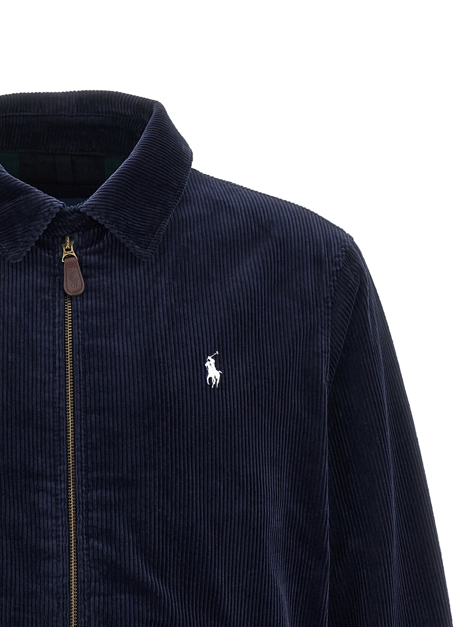 Polo Ralph Lauren Blue Wynton Full-Length Cotton Jacket