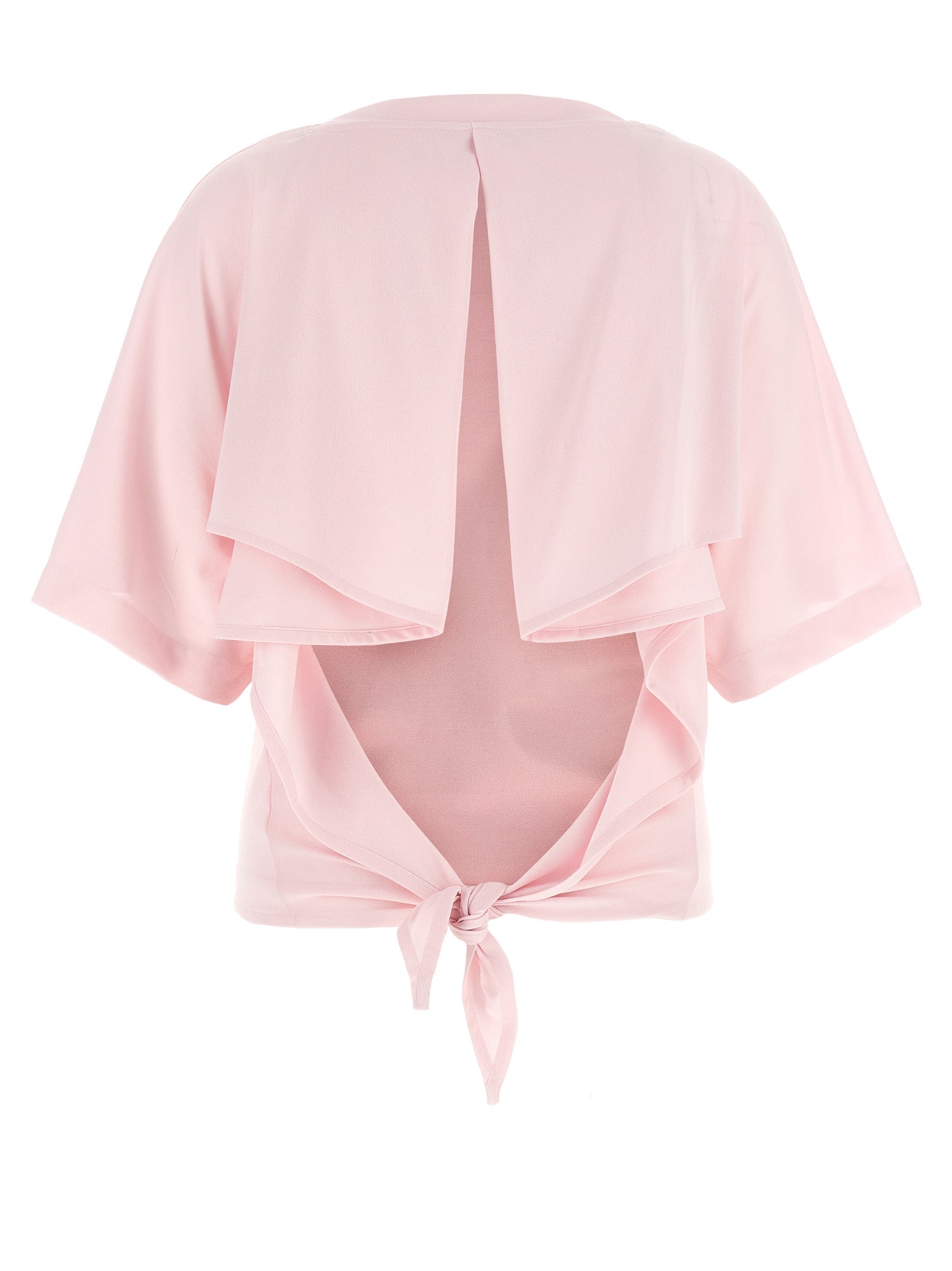 Jacquemus Pink Le T-shirt Moisson Paper Blend T-Shirt