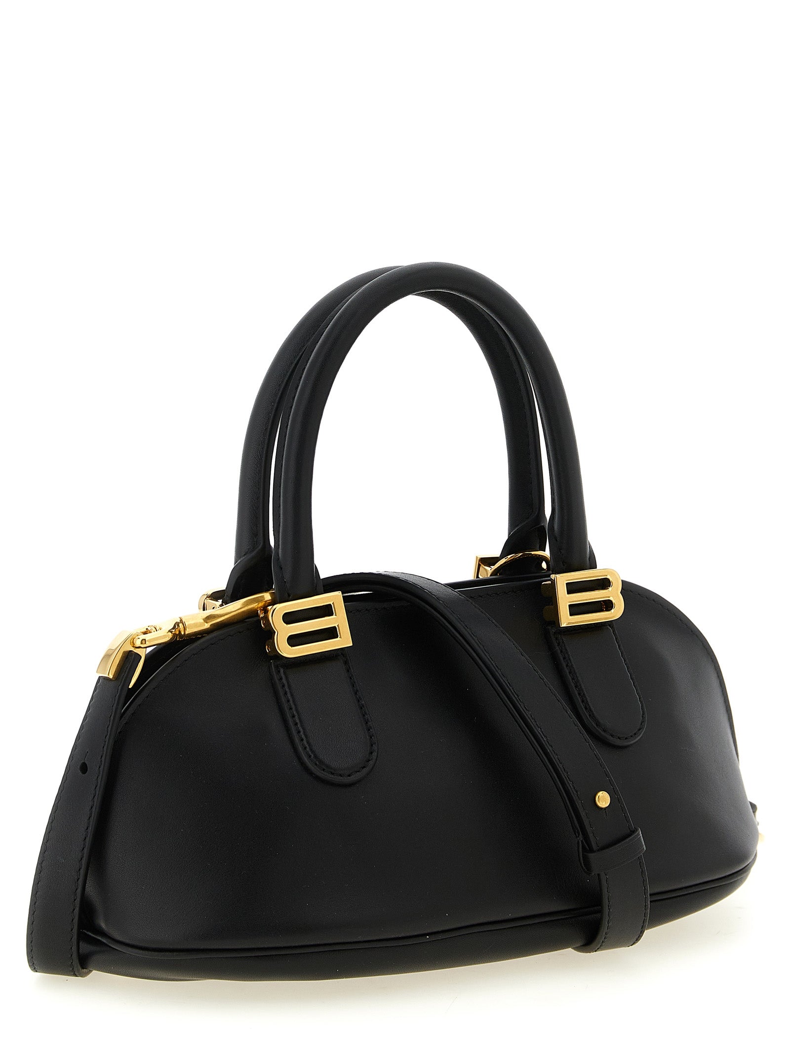 Balenciaga Black Mini Handbag Calf Leather