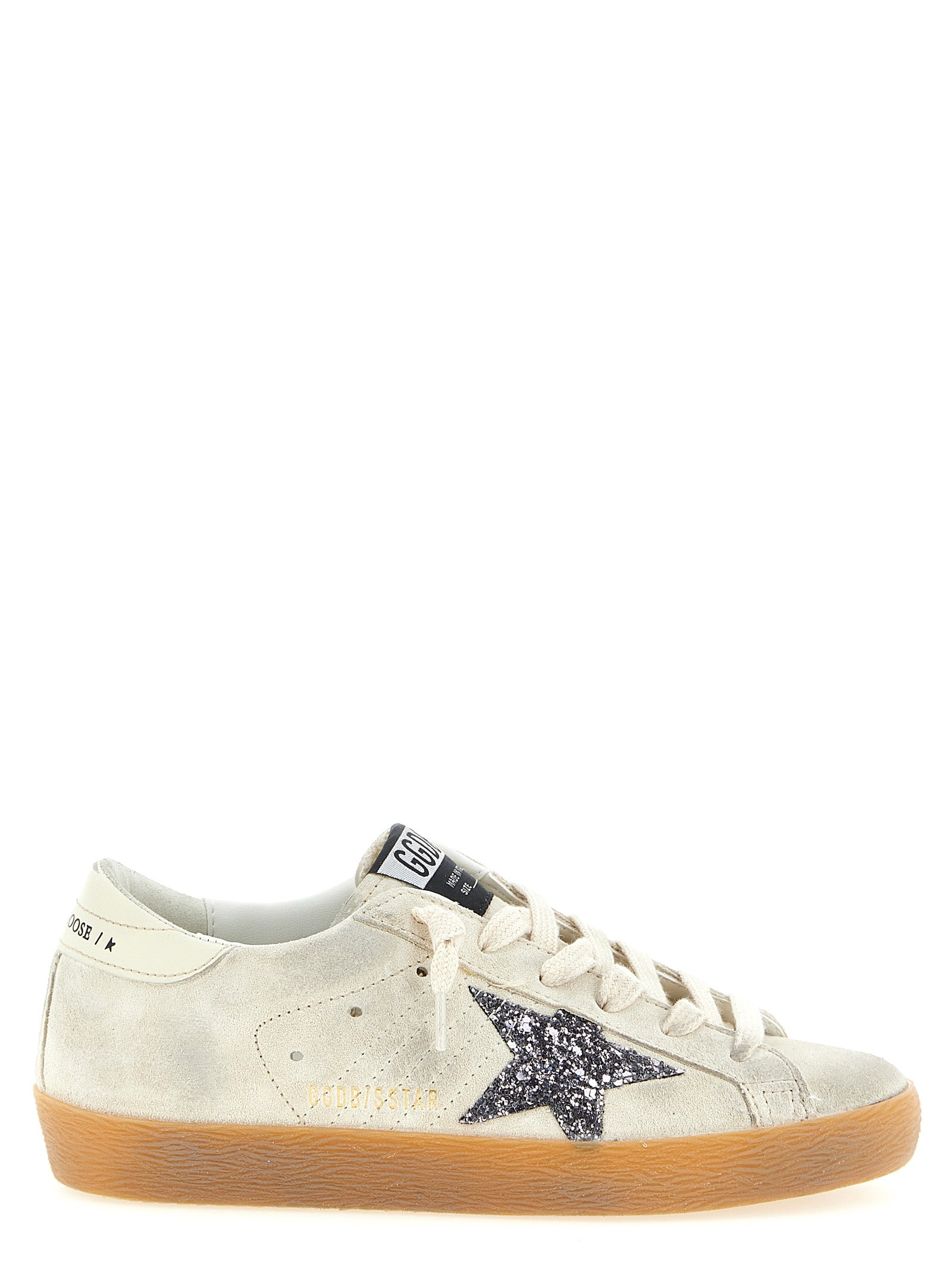 Baskets Golden Goose en cuir blanc