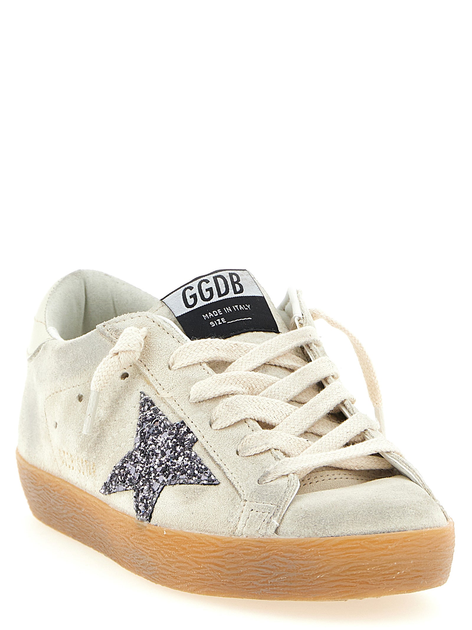 Baskets Golden Goose en cuir blanc