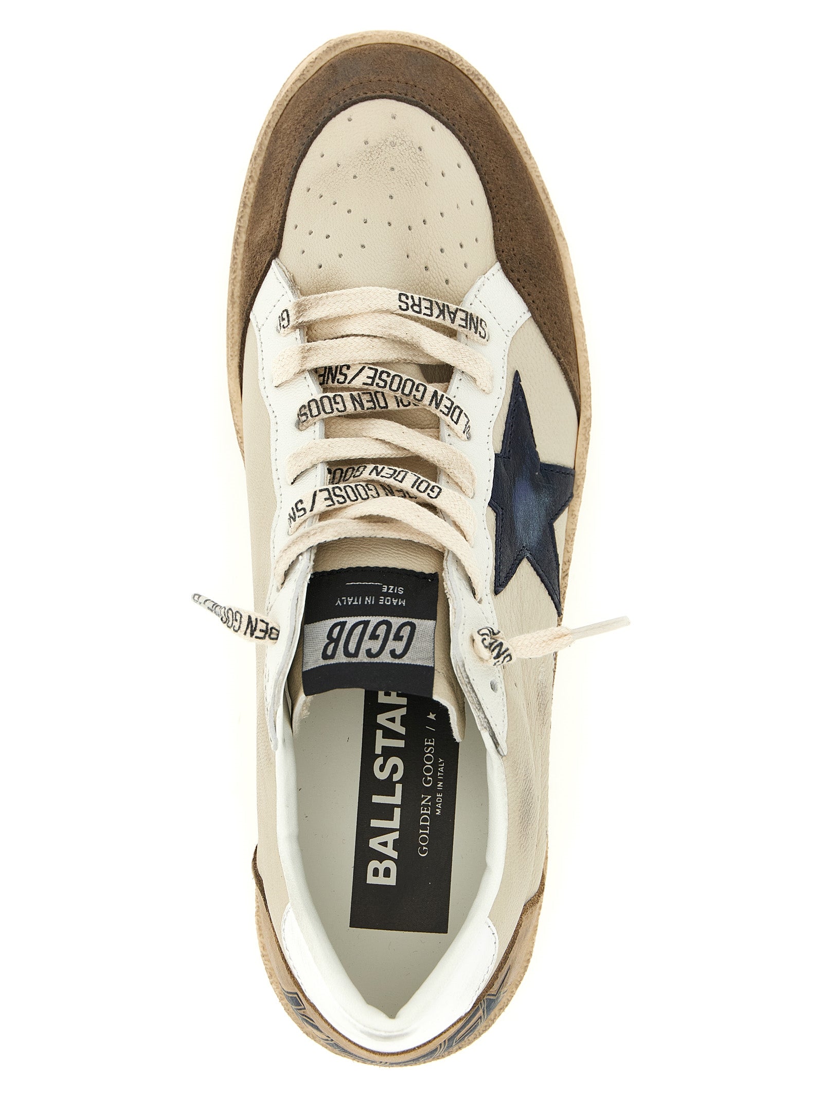 Golden Goose Multicolor Ball Star Leather Sneakers