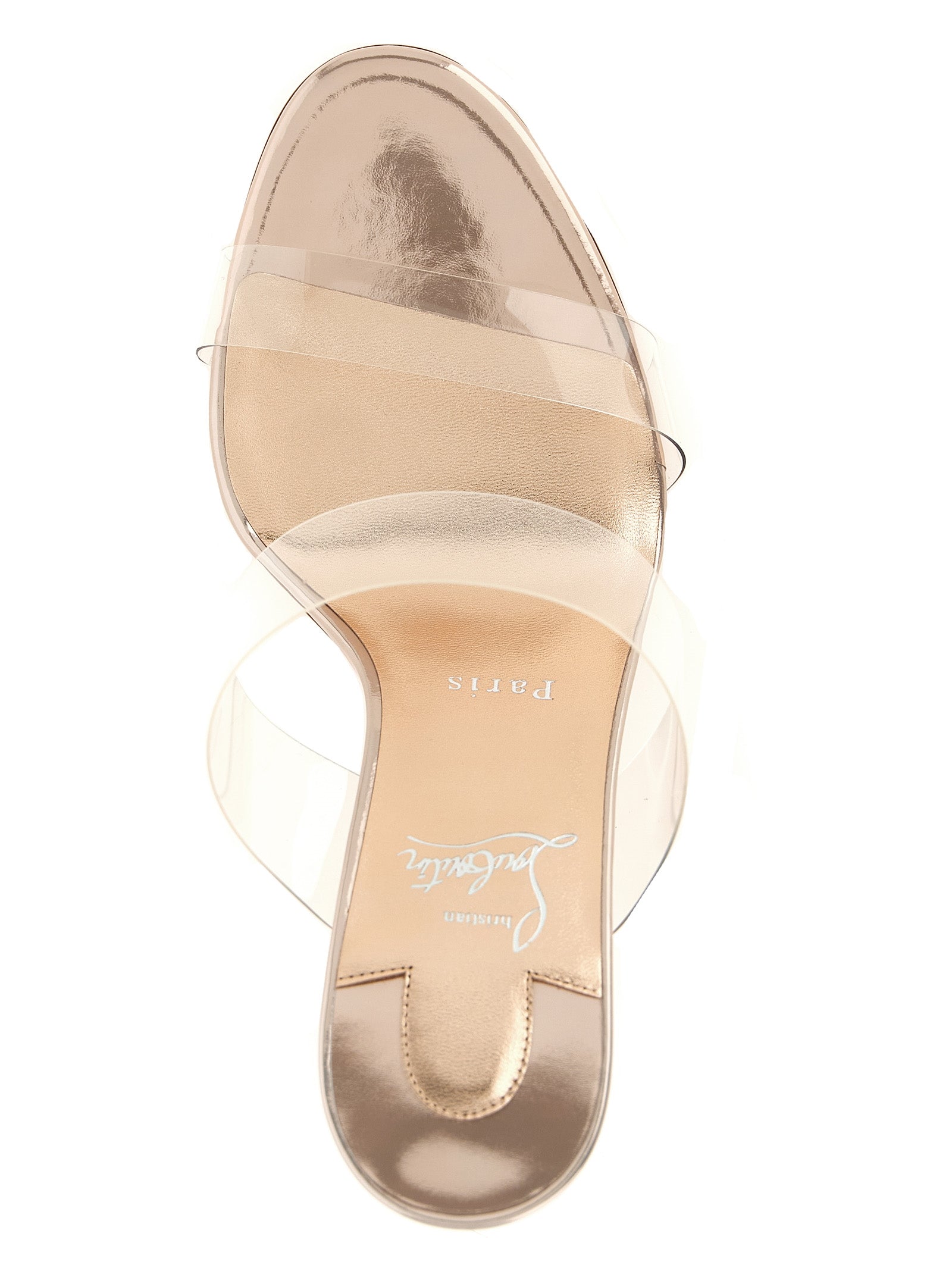 Christian Louboutin Pink Just Nothing Calf Leather Stiletto Sandals