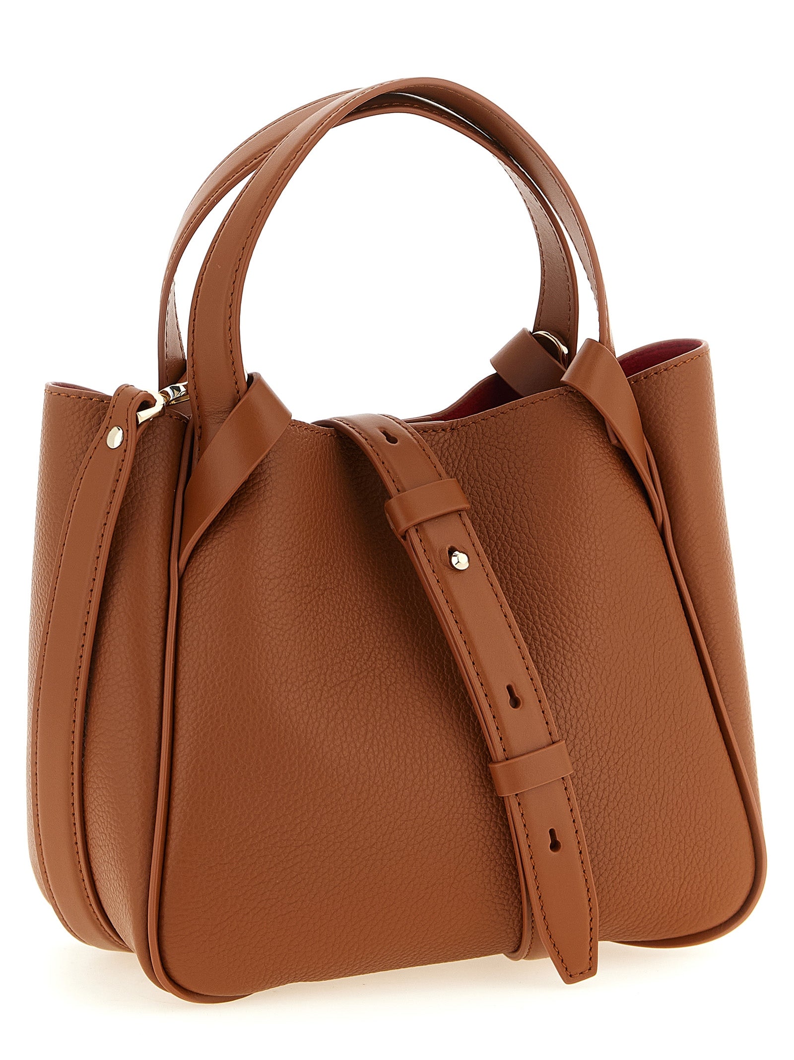 Christian Louboutin Brown Bettina Mini Calf Leather Tote Bag