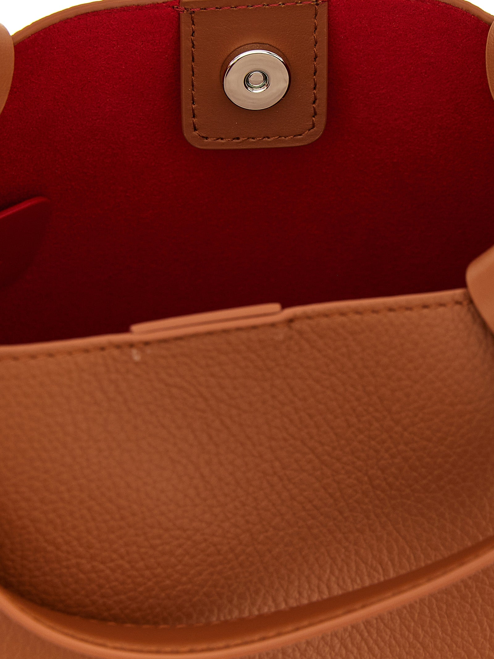 Christian Louboutin Brown Bettina Mini Calf Leather Tote Bag