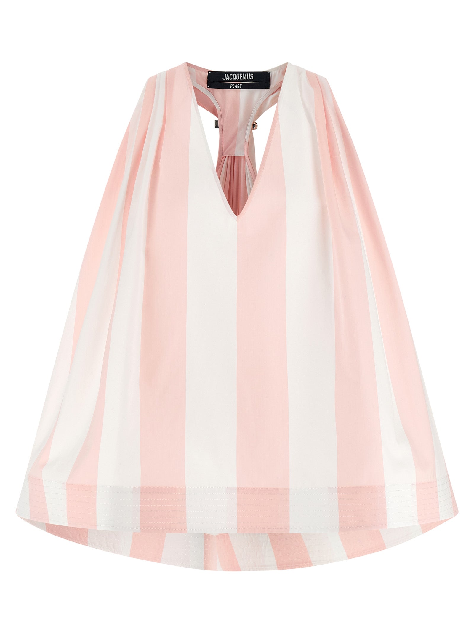 Jacquemus Pink Le Haut Norma Cotton Blouse