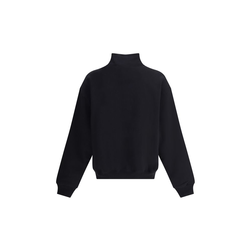 Jacquemus Sweat-shirt en coton noir