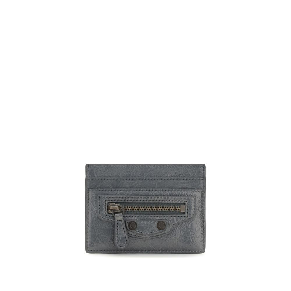 Balenciaga Gray Lamb Wallet