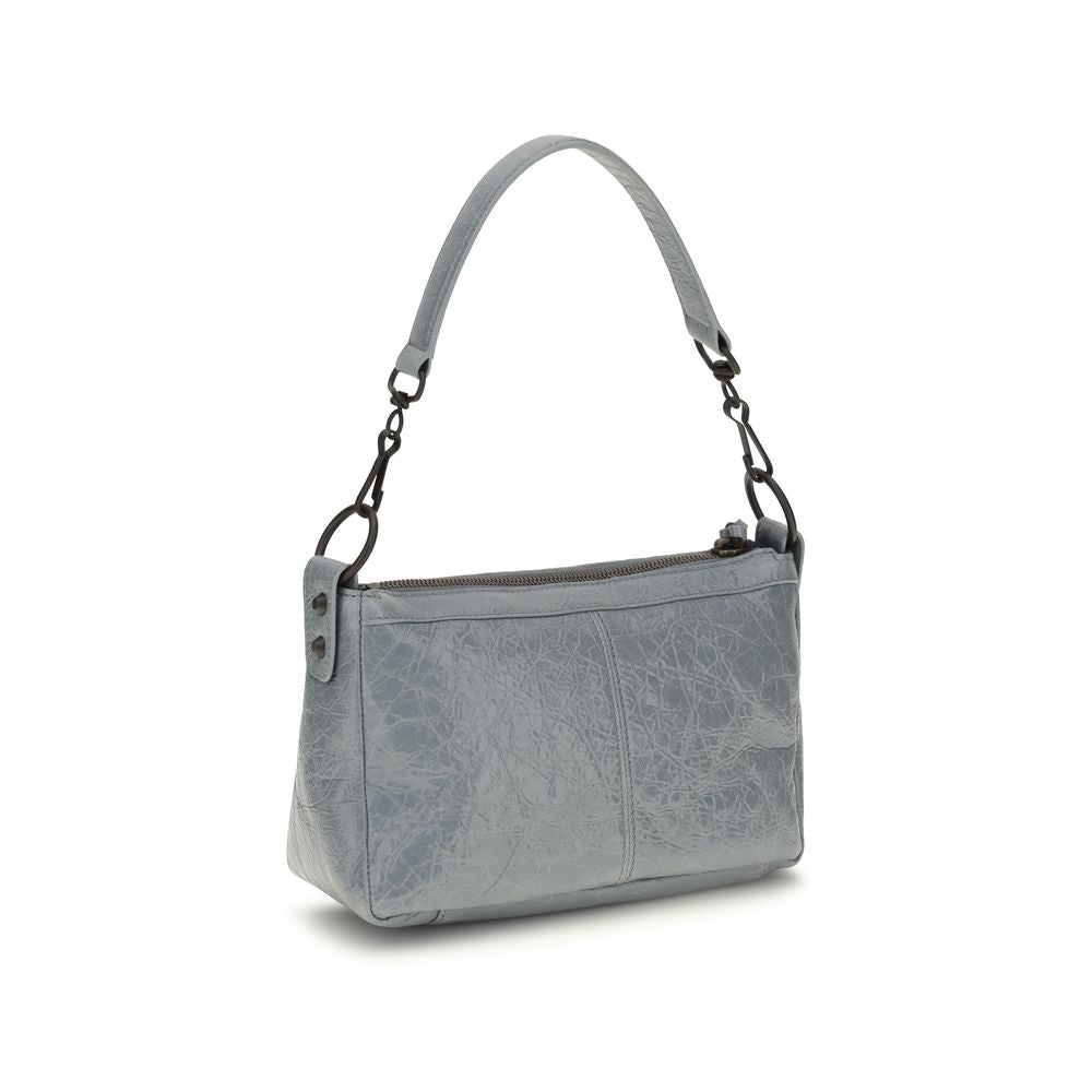 Balenciaga Gray Lamb Ovis Aries Aries Handbag