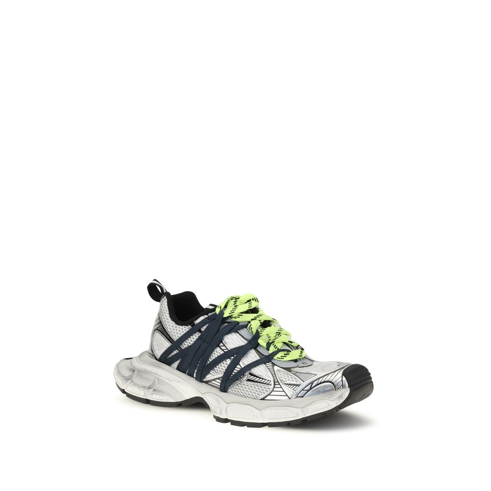 Baskets de sport Balenciaga en polyester gris