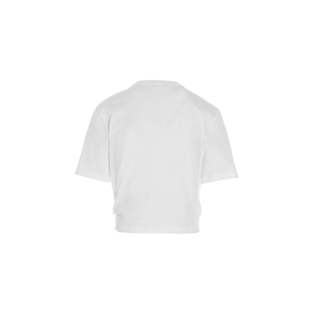 Versace T-Shirt aus weißer Baumwolle