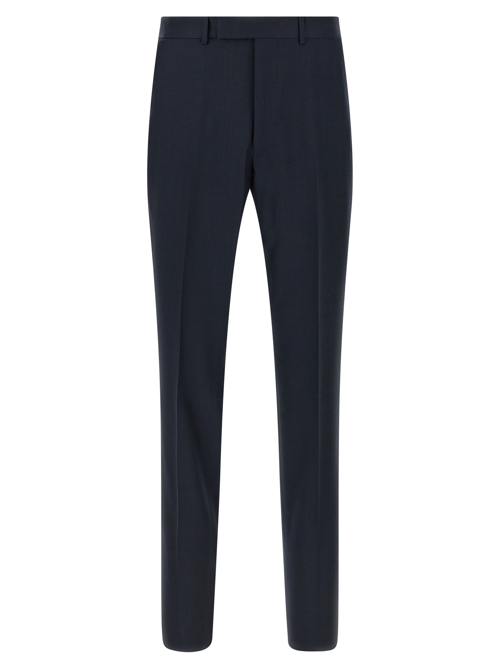 ZEGNA Blue Two-Piece Wool Suit