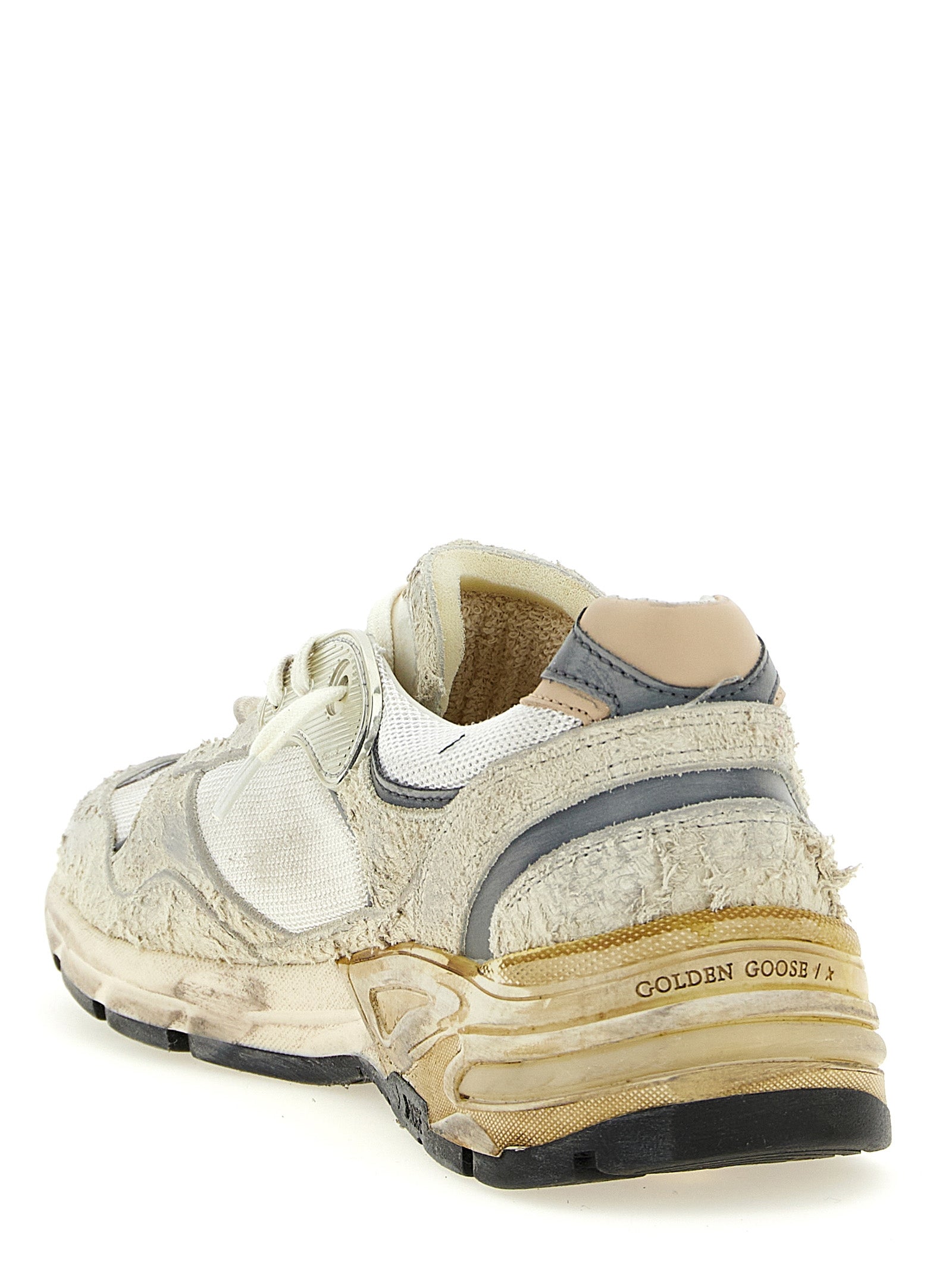 Baskets de sport Golden Goose en cuir blanc