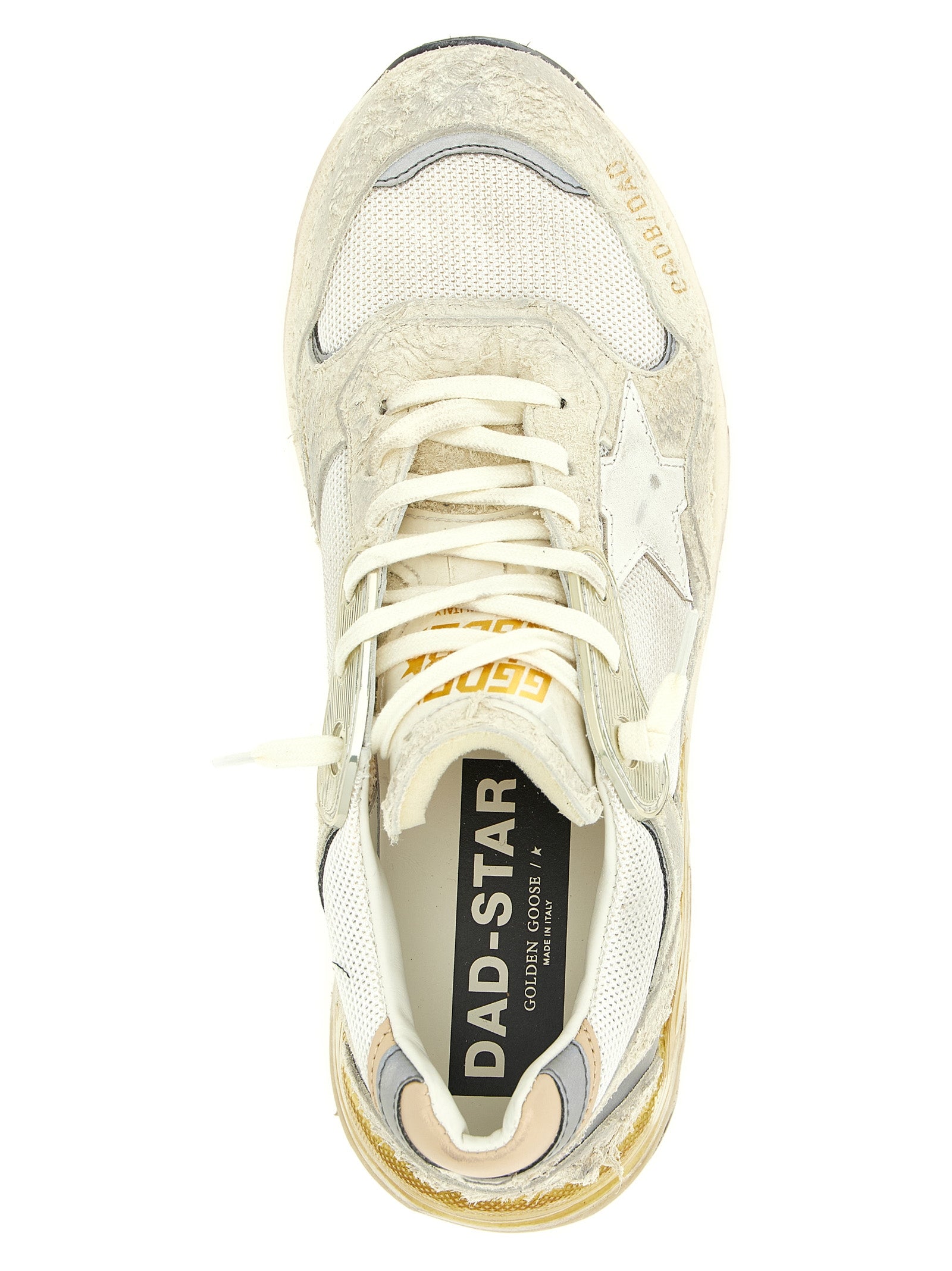 Baskets de sport Golden Goose en cuir blanc